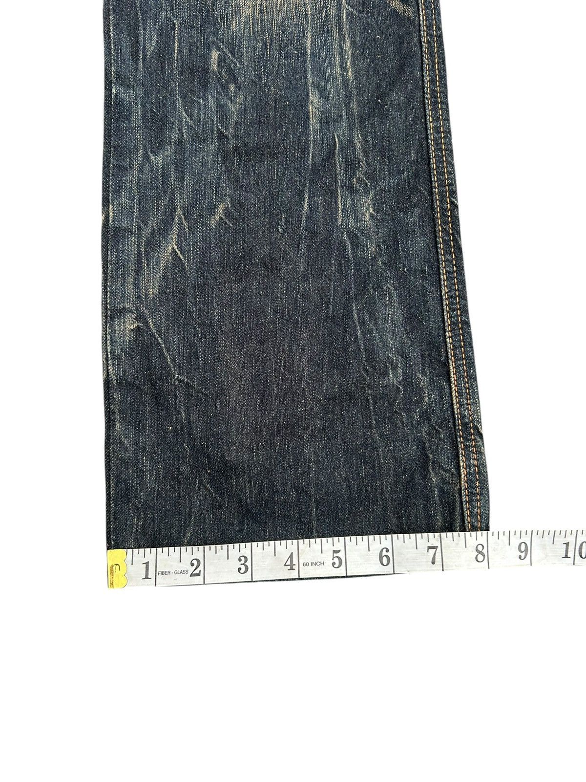 Edwin × Japanese Brand × Jean Vintage Edwin BTZ503 Rusty Mudwash Japanese Denim Jeans Size US 30 / EU 46 - 19 Thumbnail
