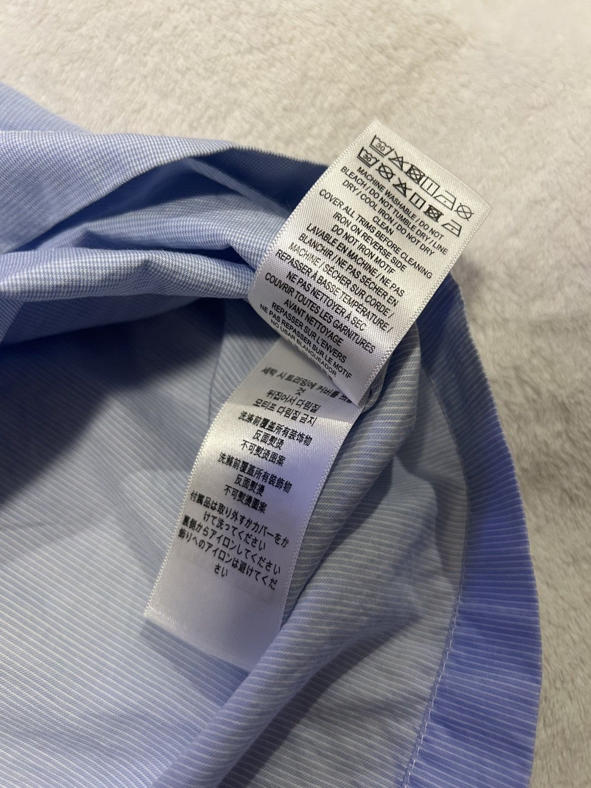 Burberry Burberry Short-Sleeve Logo Patchwork Shirt Size US M / EU 48-50 / 2 - 8 Thumbnail