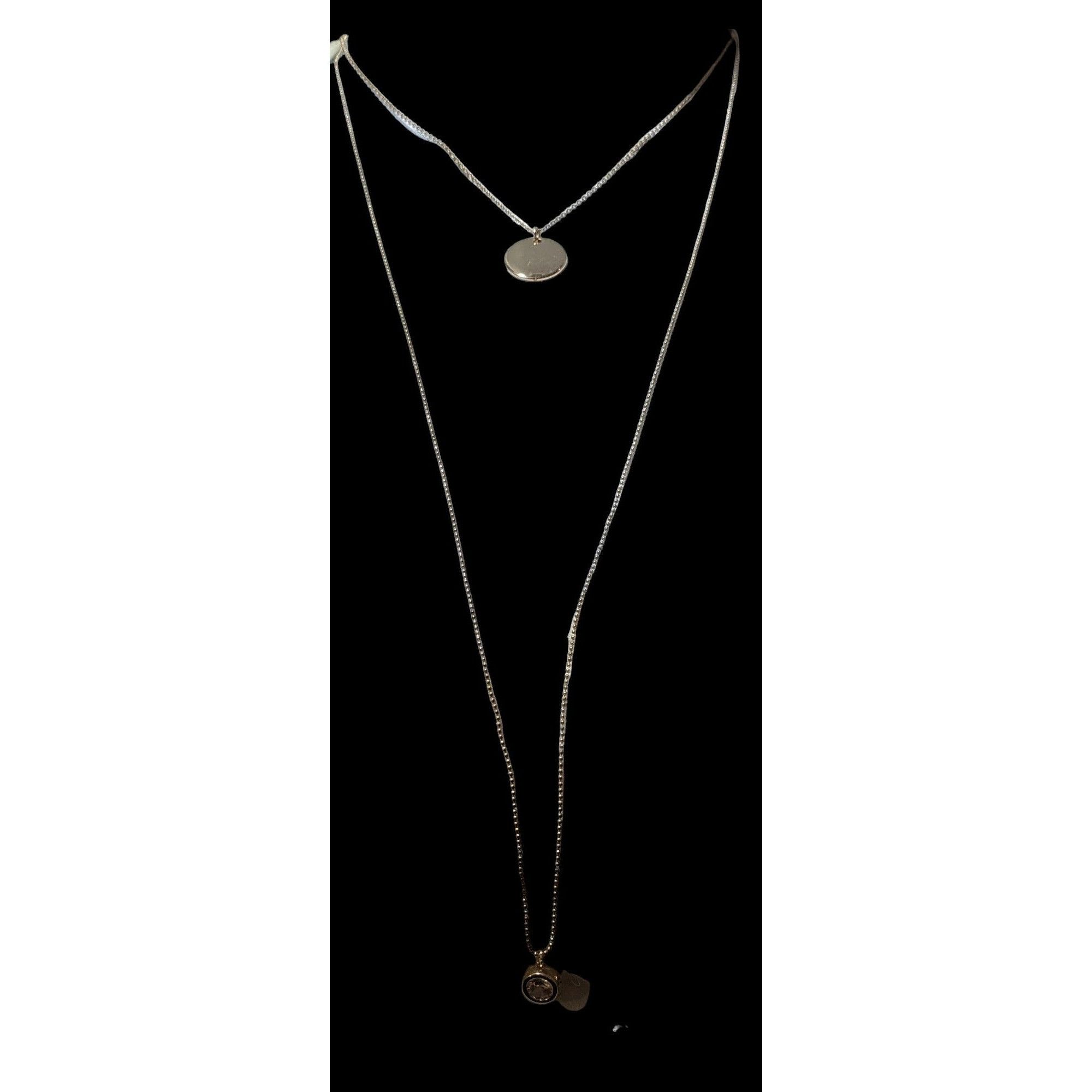 Express Express Multistrand Dainty Chain Pendant Necklace Size ONE SIZE - 3 Thumbnail