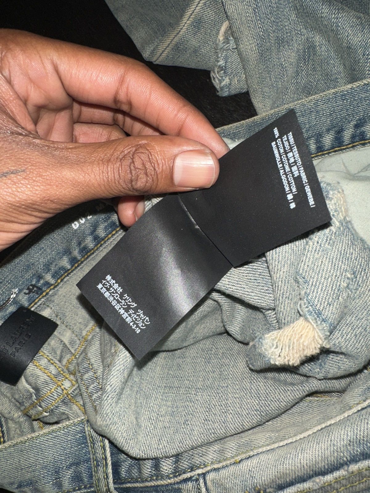Saint Laurent Paris Saint Laurent Hedi Slimane jeans (super skinny) Size US 32 / EU 48 - 8 Thumbnail