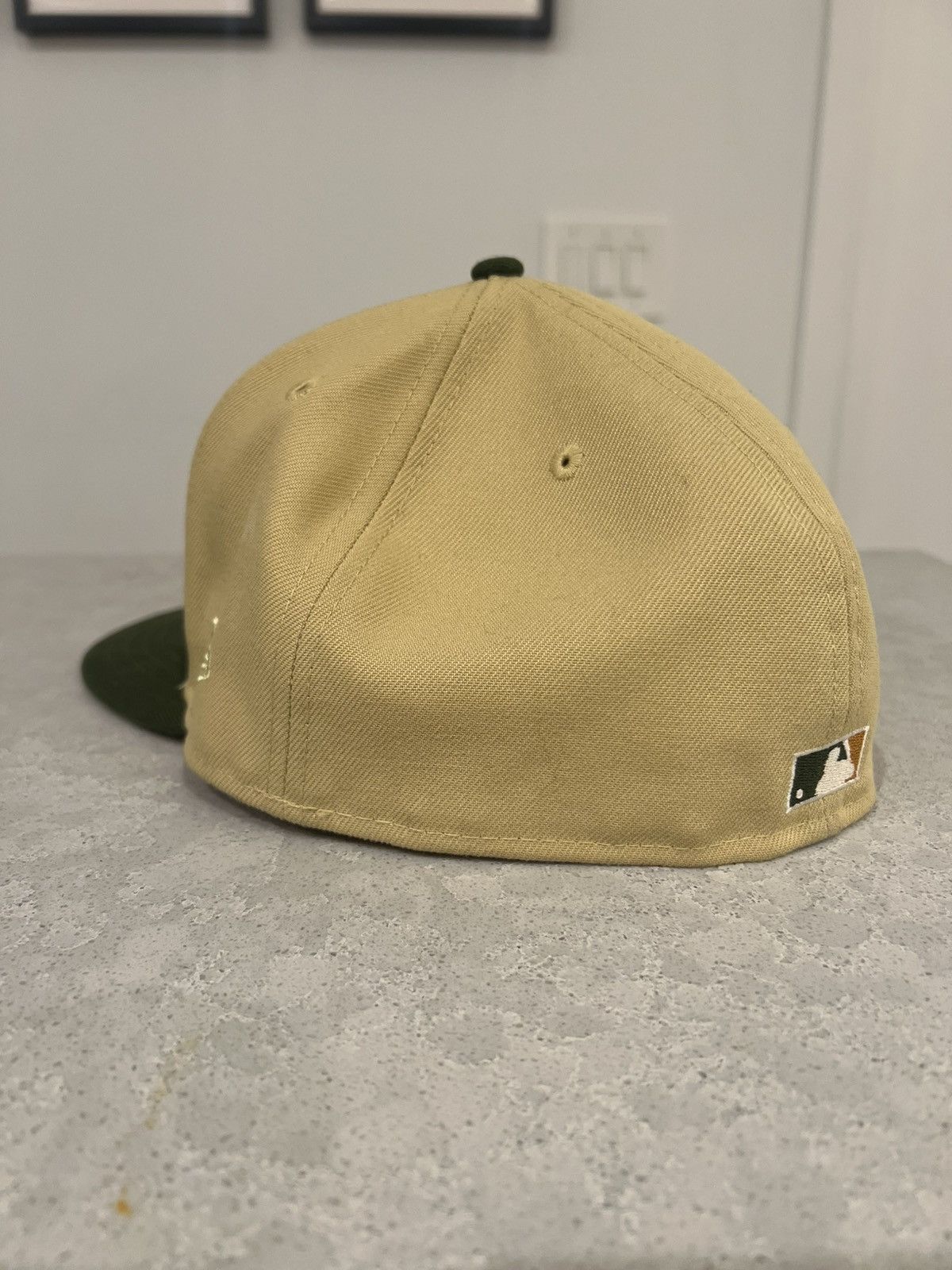 MLB × Vintage Houston Astros Baseball Fitted Hat 7 3/4 New Era Cooperstown Size ONE SIZE - 3 Thumbnail