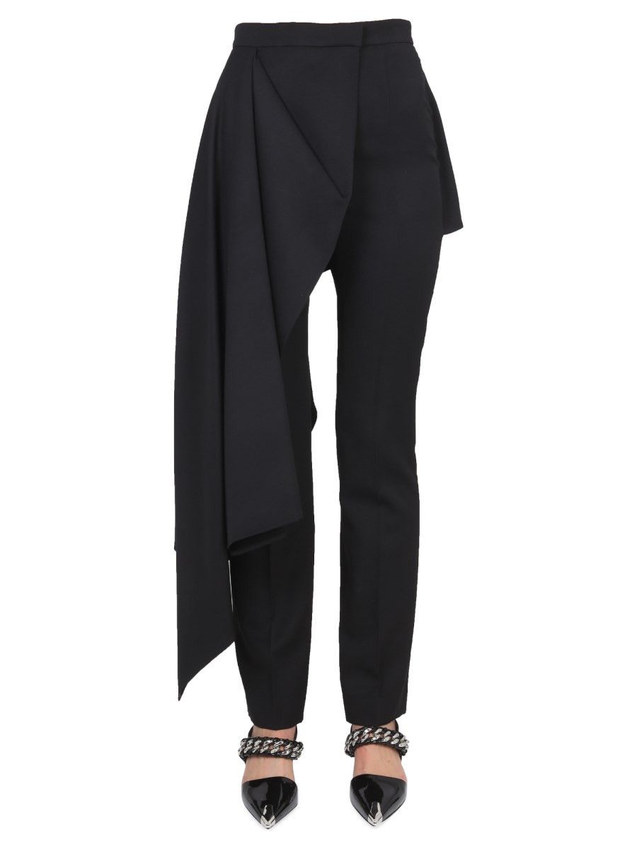 Alexander McQueen o1y0325 Pant in Black Size 27" / US 4 / IT 40 - 1 Thumbnail