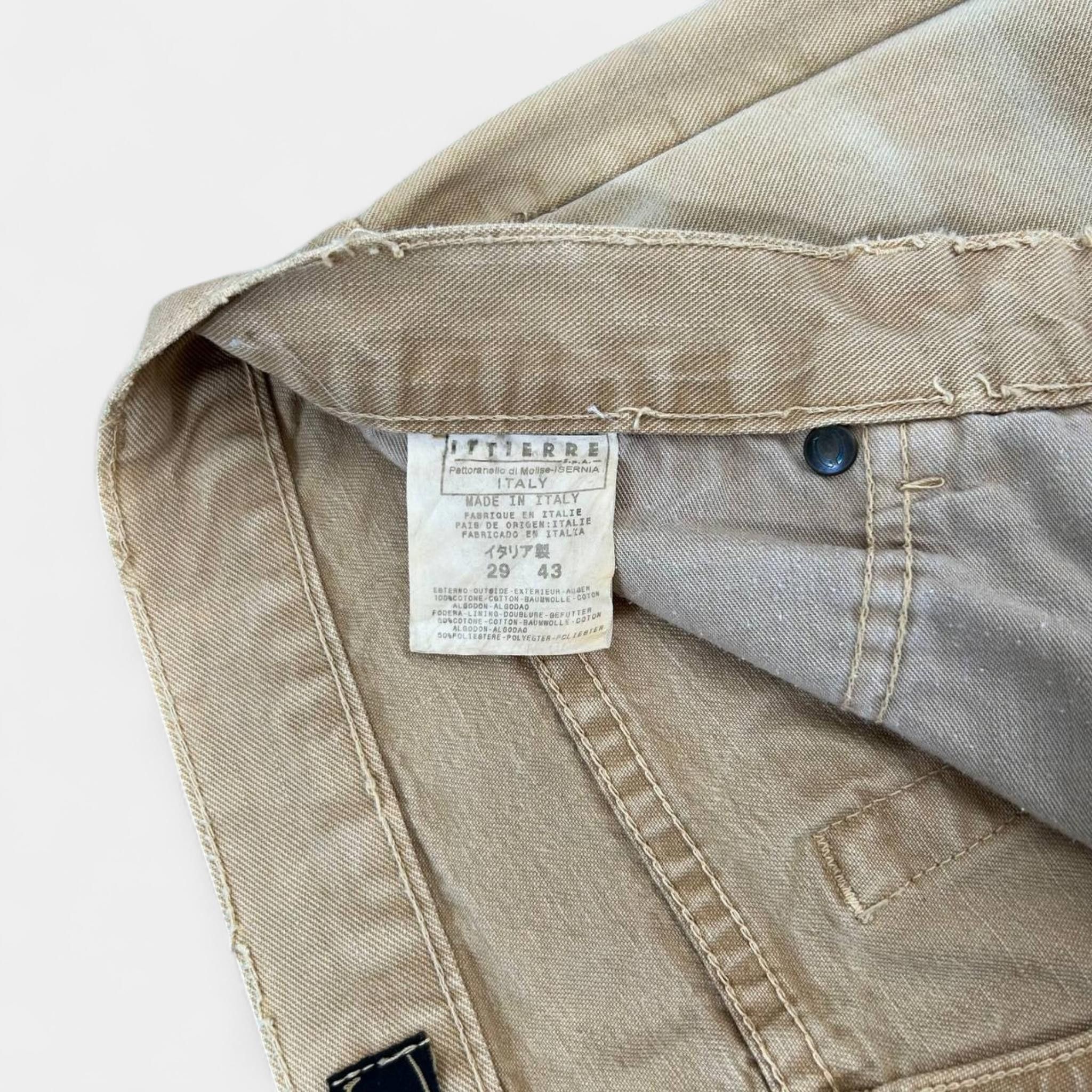 Other Just Cavalli Beige Distressed Jeans Size 24" / US 00 / IT 34 - 8 Thumbnail