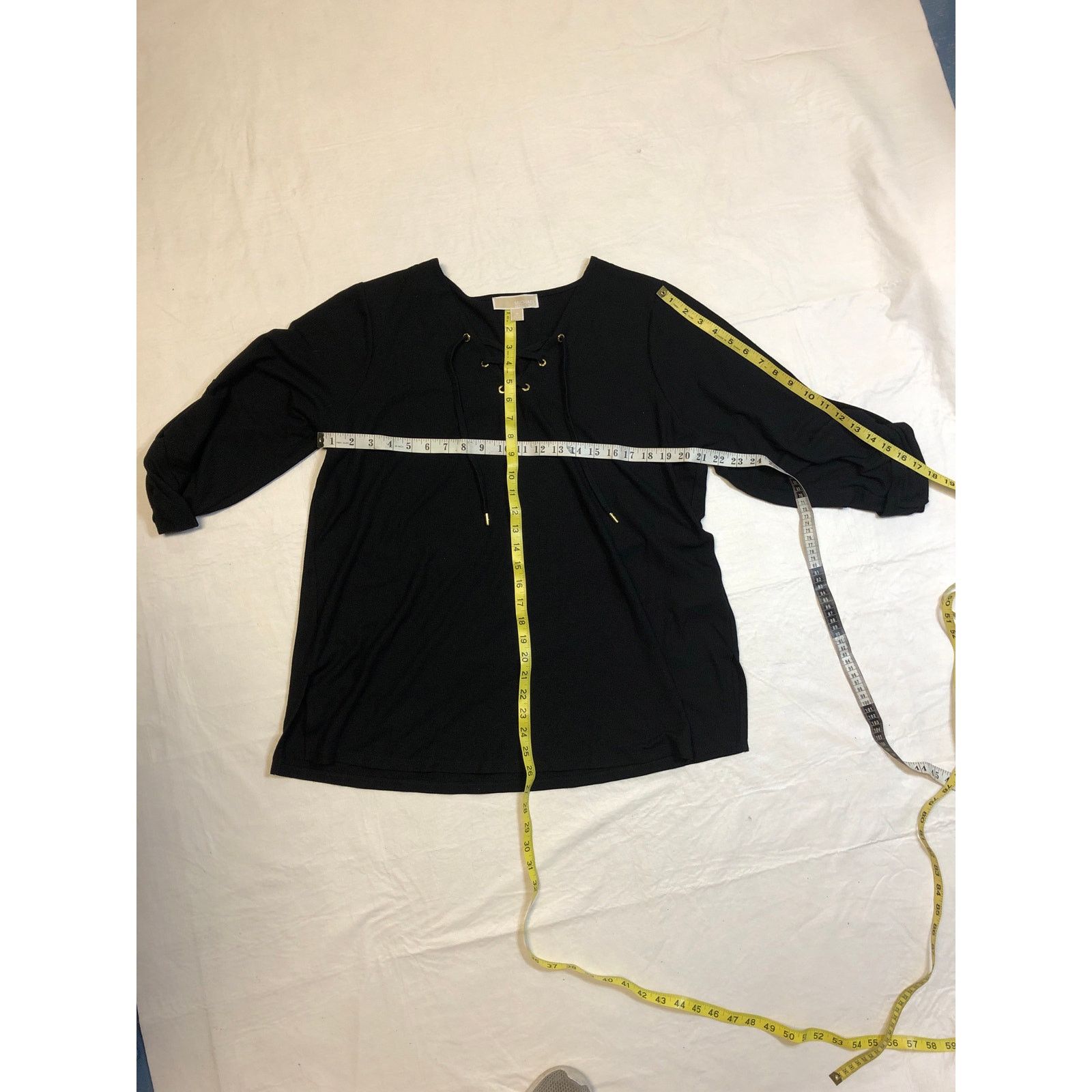 Michael Kors Women’s Michael Kors black blouse Size XL / US 12-14 / IT 48-50 - 6 Thumbnail