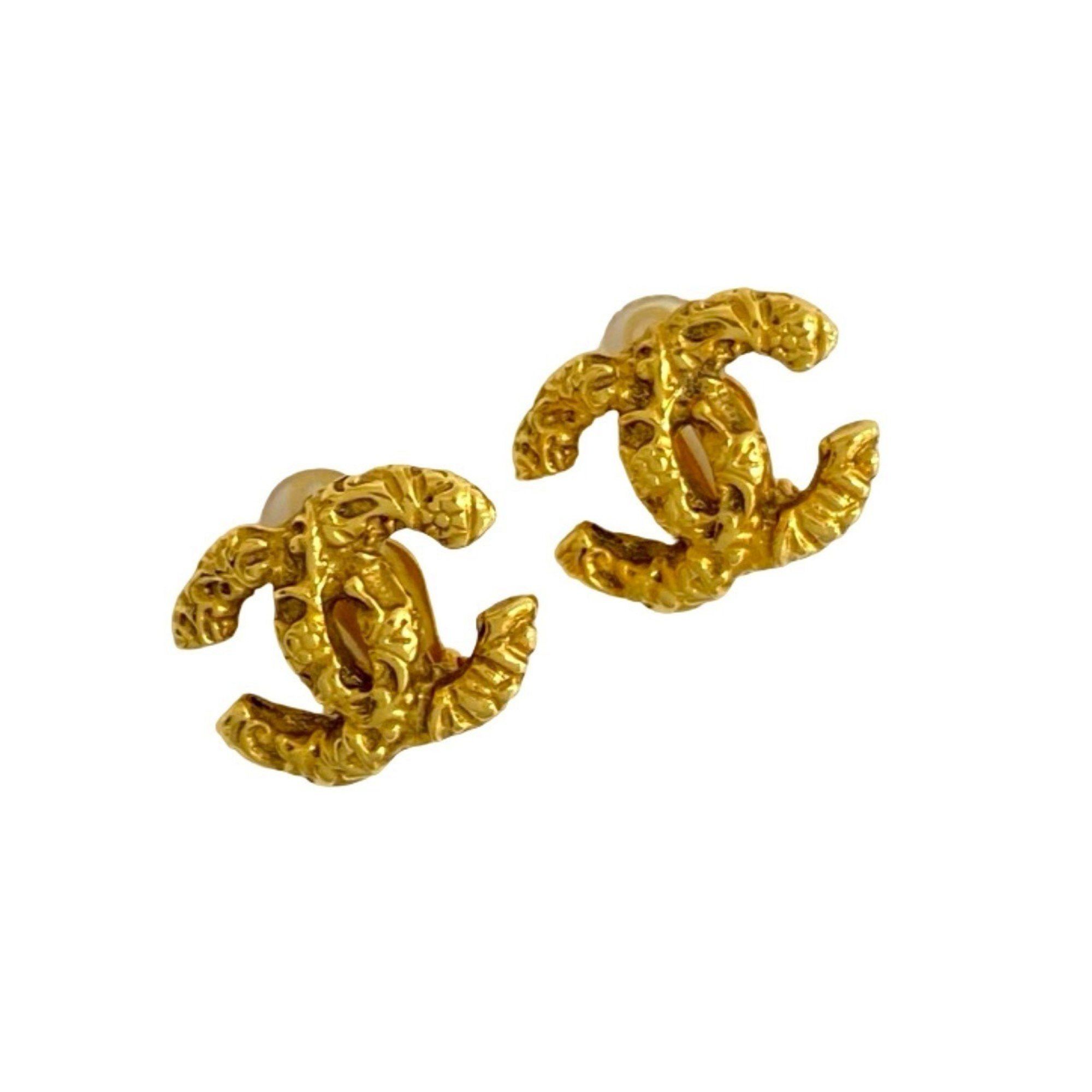 Chanel CHANEL Coco Mark motif earrings and ear cuffs, gold, 16506 Size ONE SIZE - 1 Thumbnail