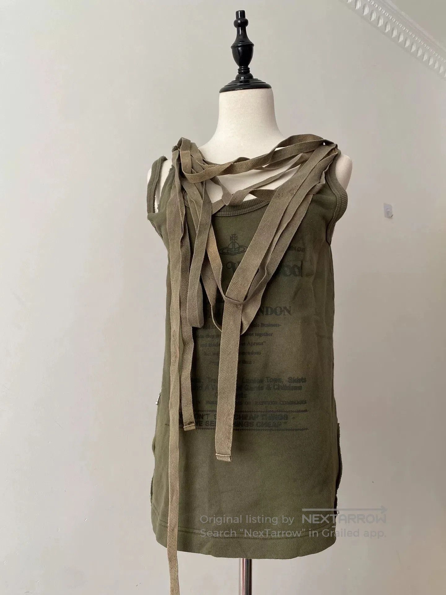Vivienne Westwood vivienne westwood vintage distressed tank top. Size M / US 6-8 / IT 42-44 - 1 Thumbnail
