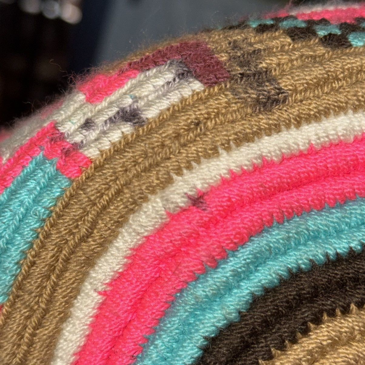 Other Multicolor handmade Colombian Wayuu Mochila bucket bag Size ONE SIZE - 6 Thumbnail