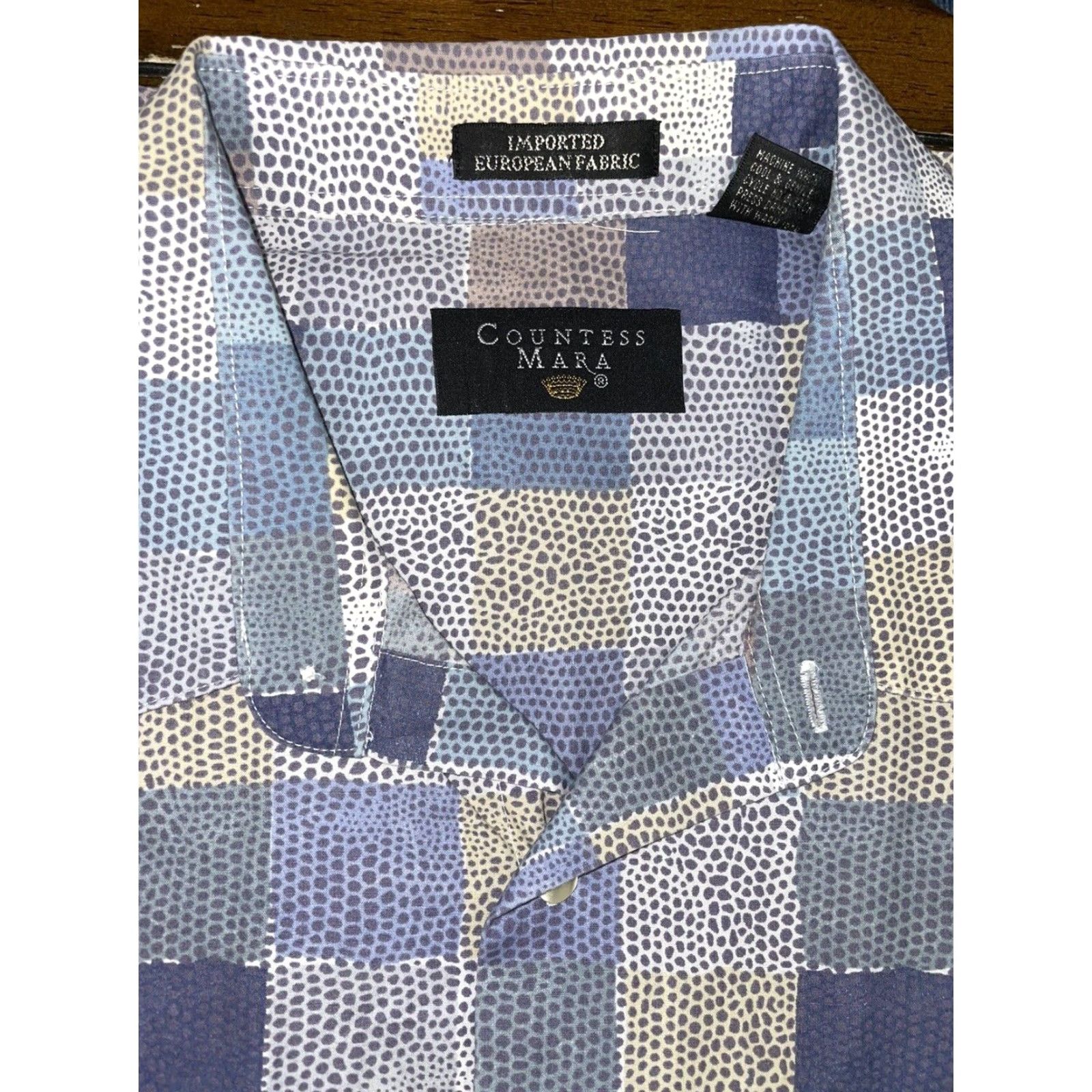 Countess Mara Countess Mara Cotton Button Down Shirt Mens XL Multicolor Size US XL / EU 56 / 4 - 7 Thumbnail