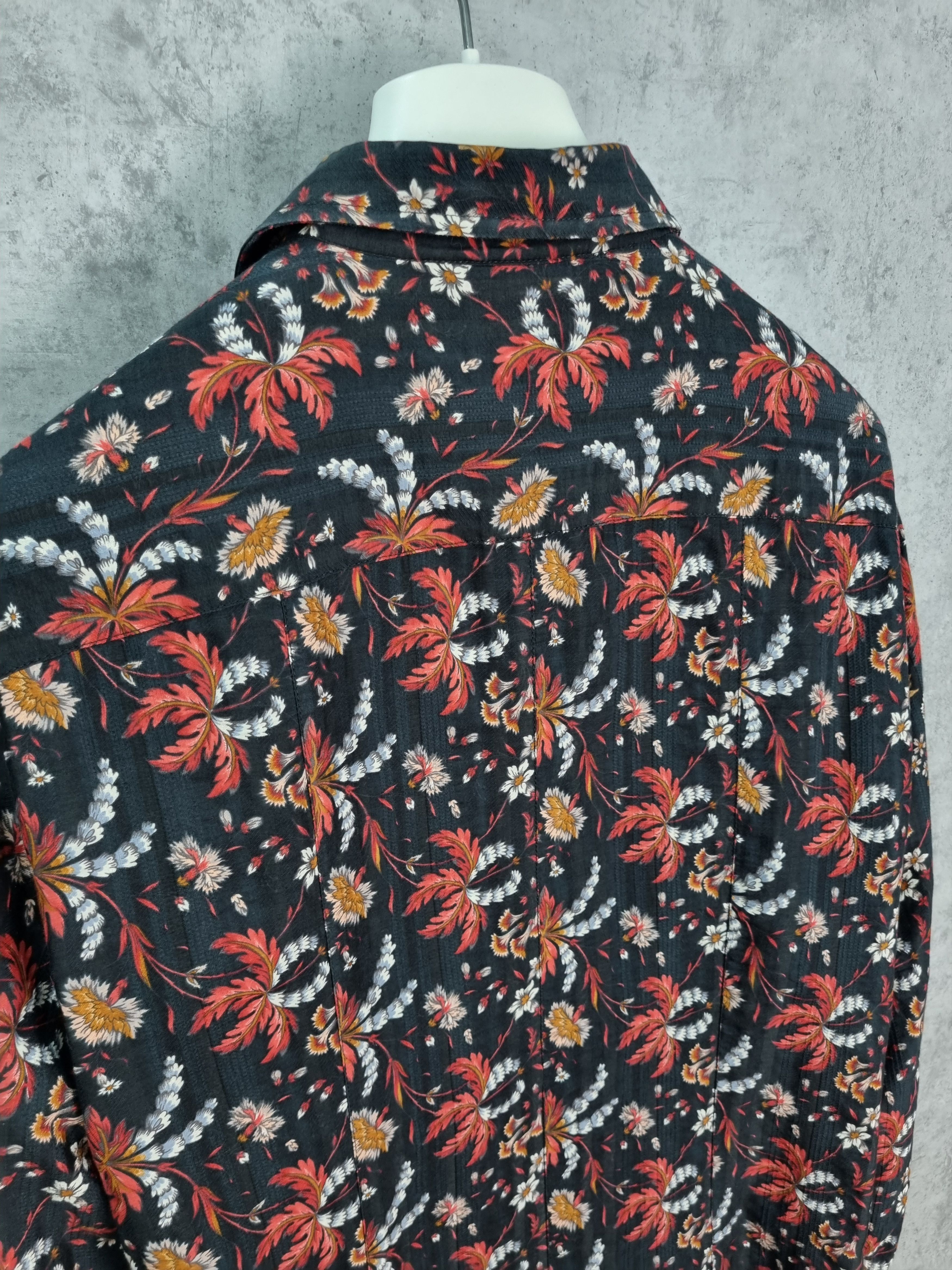 Dolce & Gabbana Rare Dolce & Gabbana Floral All Over Shirt Size US L / EU 52-54 / 3 - 7 Thumbnail