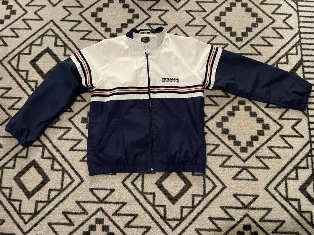 Vintage *AUTHENTIC VINTAGE 90s* Rothmans Porsche Jacket Size US M / EU 48-50 / 2 - 1 Thumbnail