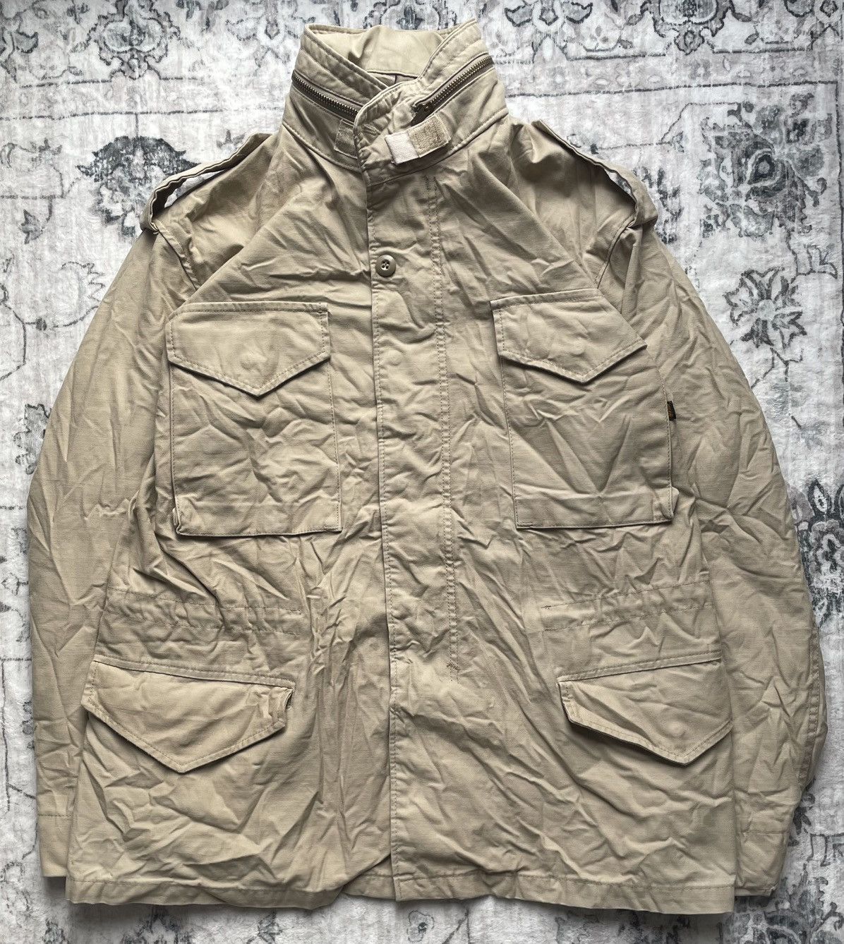 Alpha Industries Vintage Alpha Industries Field Coat Jacket MediumMade in USA Size US M / EU 48-50 / 2 - 1 Thumbnail