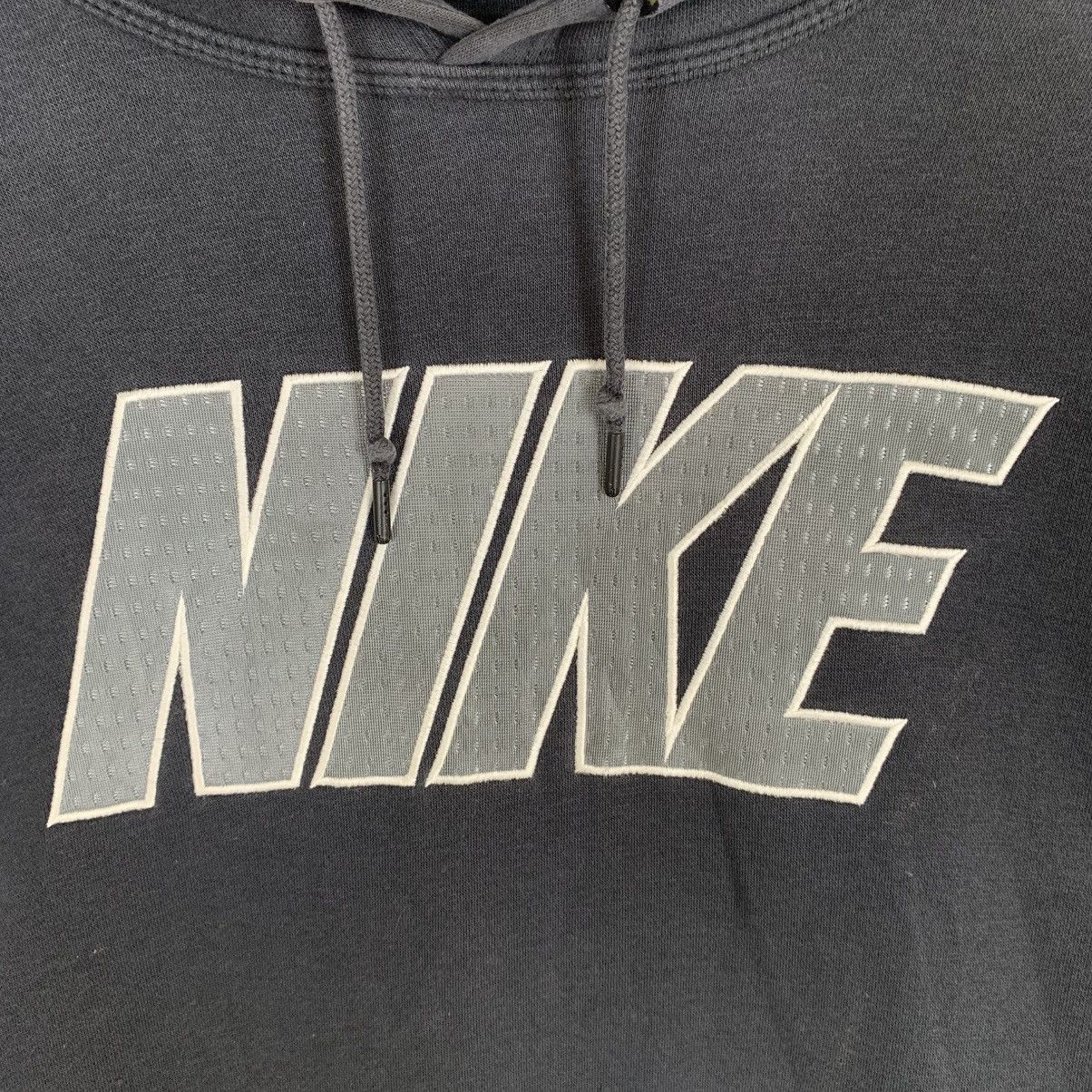 Designer × Nike × Vintage Nike Hoodie Trashed Hoodie Size US XXL / EU 58 / 5 - 4 Thumbnail