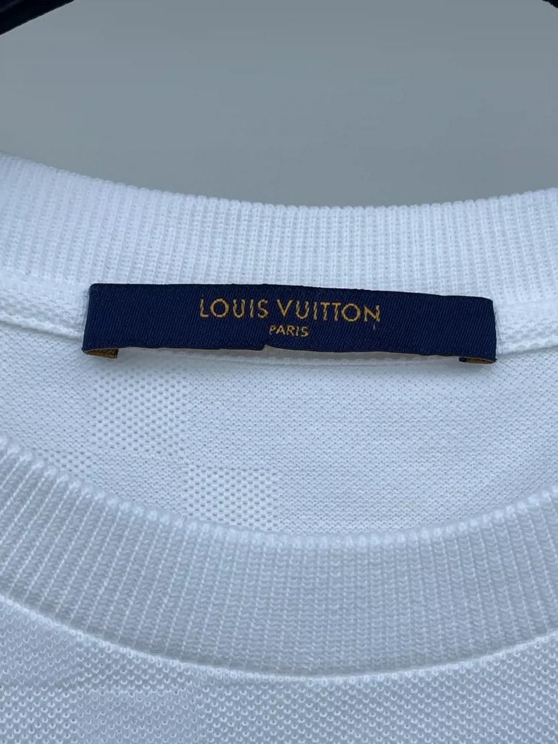 Louis Vuitton LOUIS VUITTON White pocket dark stripe short sleeve 2504-Ne Size US S / EU 44-46 / 1 - 5 Thumbnail