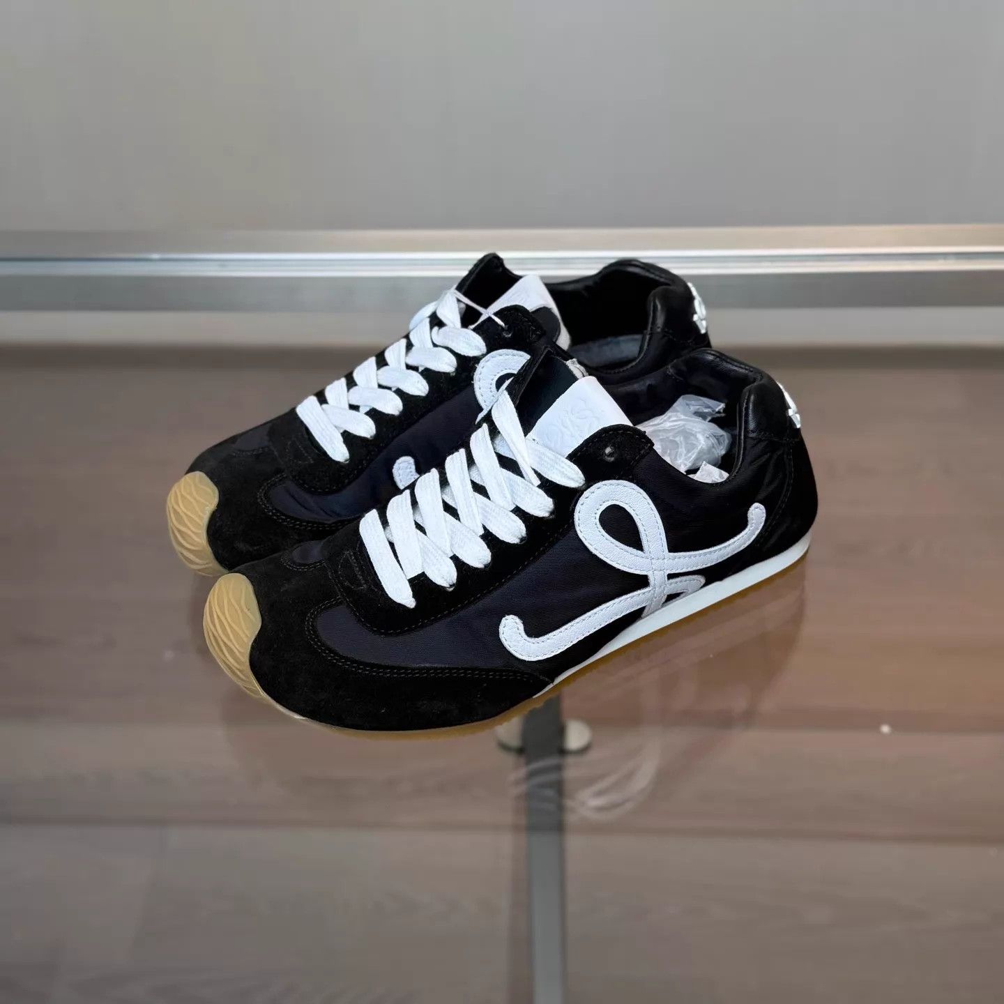 Loewe Loewe Ballet Runner 2.0 Black 36 New Box Size US 5.5 / IT 35.5 - 1 Thumbnail