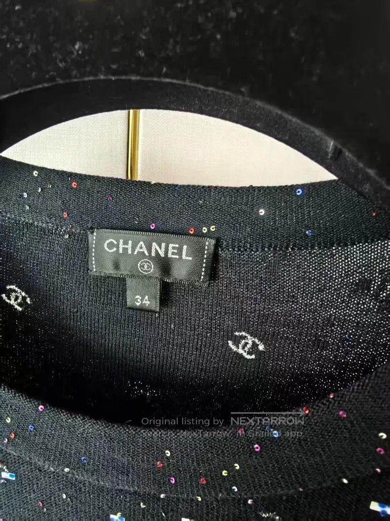 Chanel Chanel Long-sleeved undershirt Size XXS / US 00 / IT 34 - 3 Thumbnail
