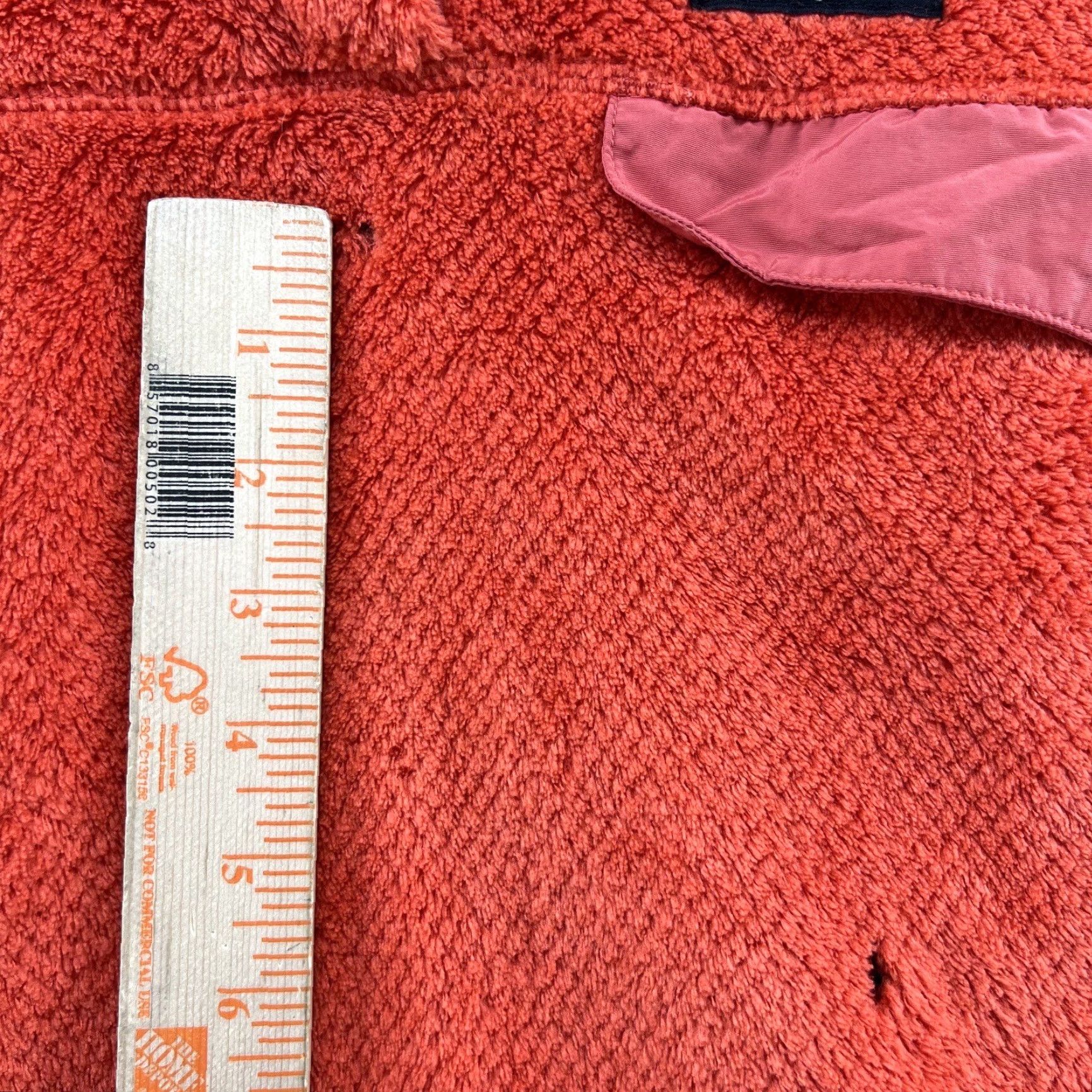 Patagonia patagonia Womens Jacket M Orange Fleece Snap Pullover Basic Swing Plush - - Size M / US 6-8 / IT 42-44 - 7 Thumbnail