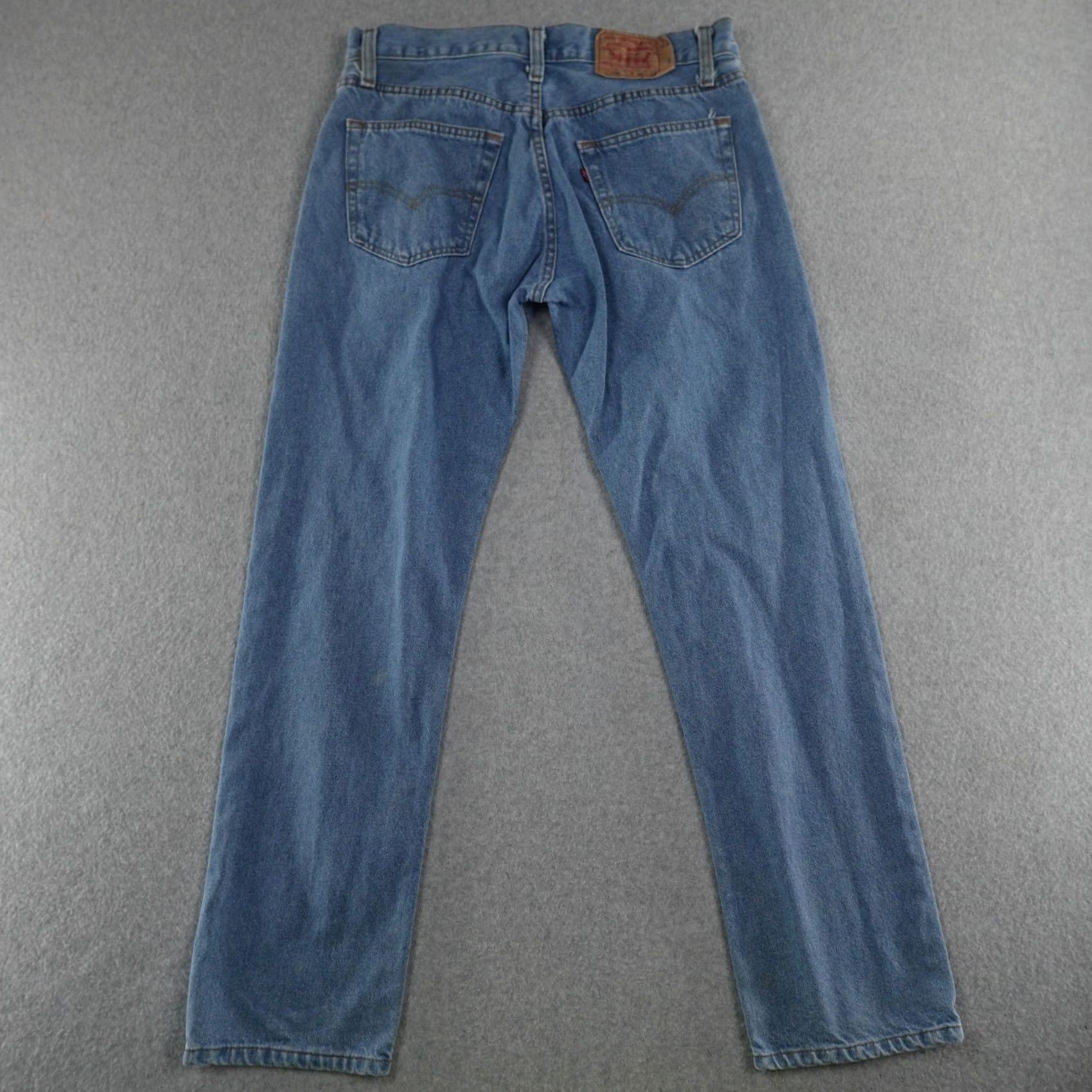 Levi's VINTAGE Levi's 501 Jeans Shirt? 34X30 Light Wash Blue Regular Mens 90s Straight 5-Pocket Button Fly 501 Series Size US 34 / EU 50 - 2 Thumbnail