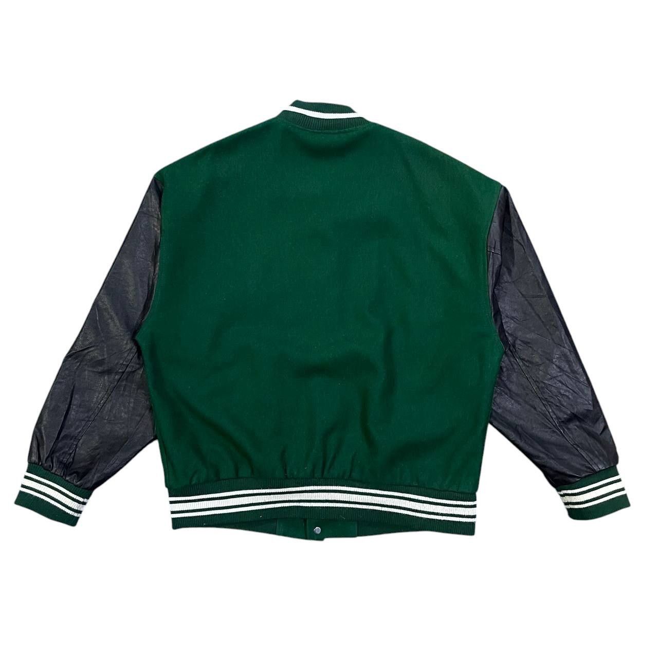 Japanese Brand Vintage Kapital Inspired Black Air Wool Varisty Jacket Size US M / EU 48-50 / 2 - 9 Thumbnail