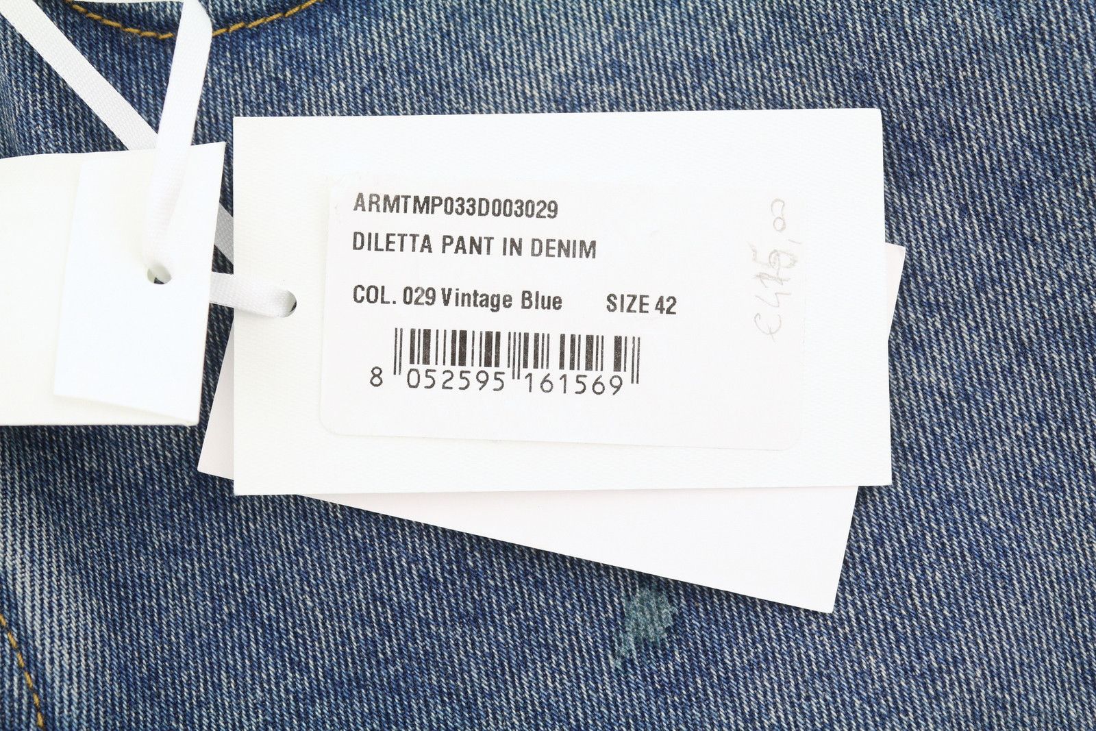 Other DILETTA 42 Blue Whiskers Relaxed Twisted Seam 87822 Size 32" / US 10 / IT 46 - 7 Thumbnail