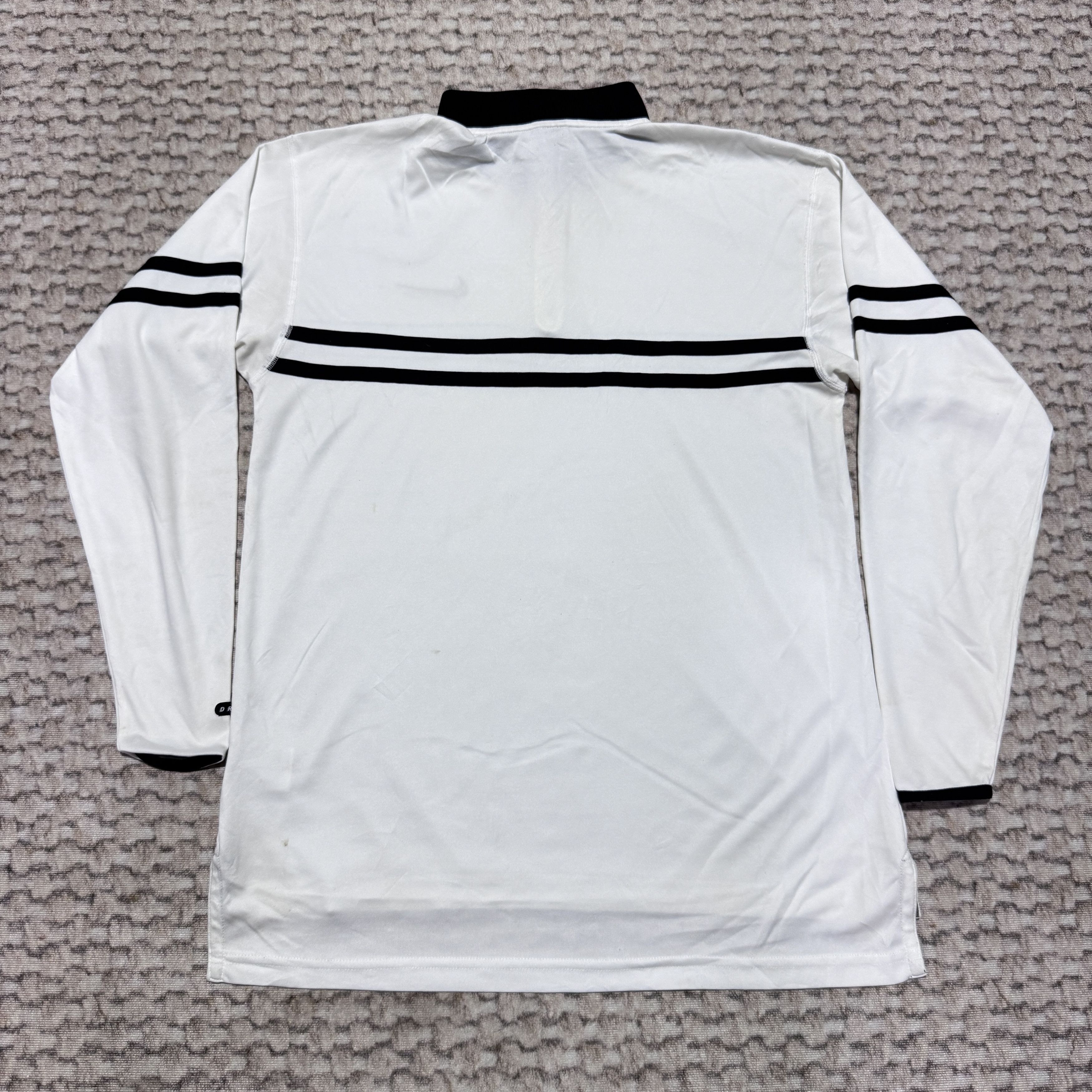 Sports Specialties Vintage Nike Tennis Agassi Dri-Fit Long Sleeve Jersey Dirty Size US S / EU 44-46 / 1 - 2 Thumbnail