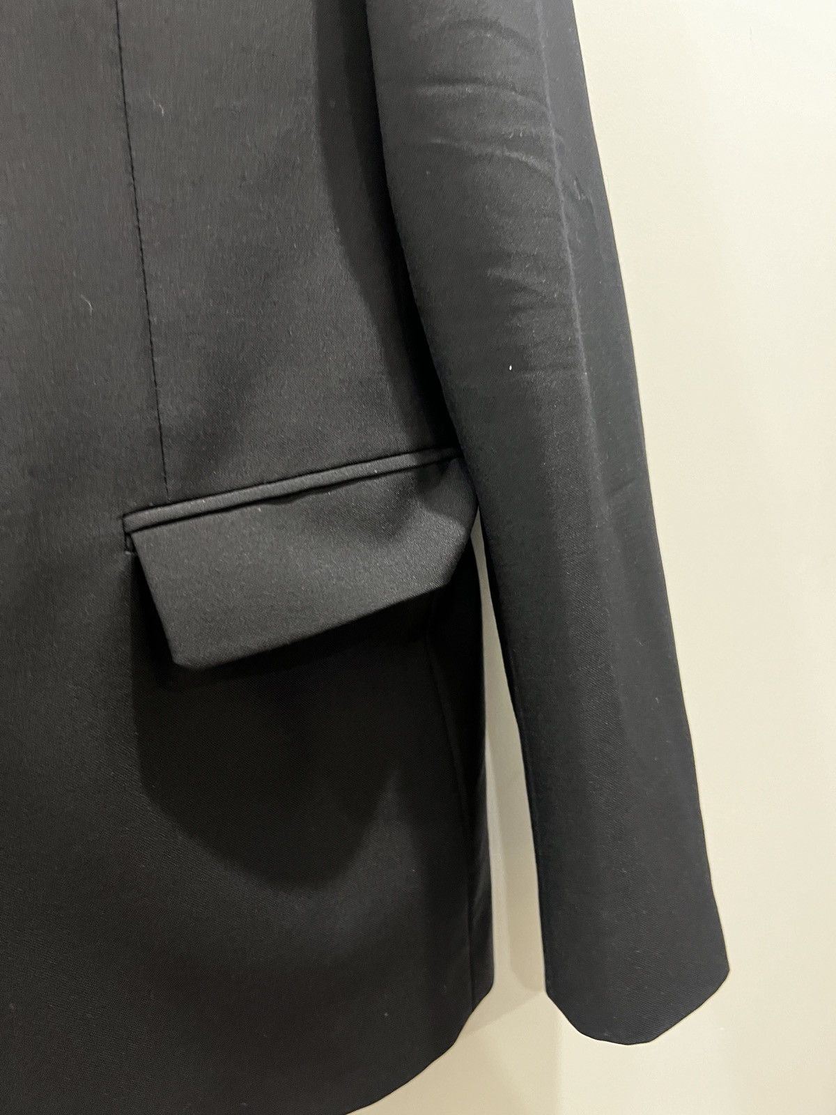 Raf Simons Raf Simons Runway Embroidered Wool Blazer, Sz 48 Size 38R - 4 Thumbnail