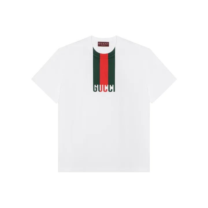 Gucci Gucci GUCCI Lido Logo Short Sleeve T-Shirt -2506 Size US S / EU 44-46 / 1 - 1 Thumbnail