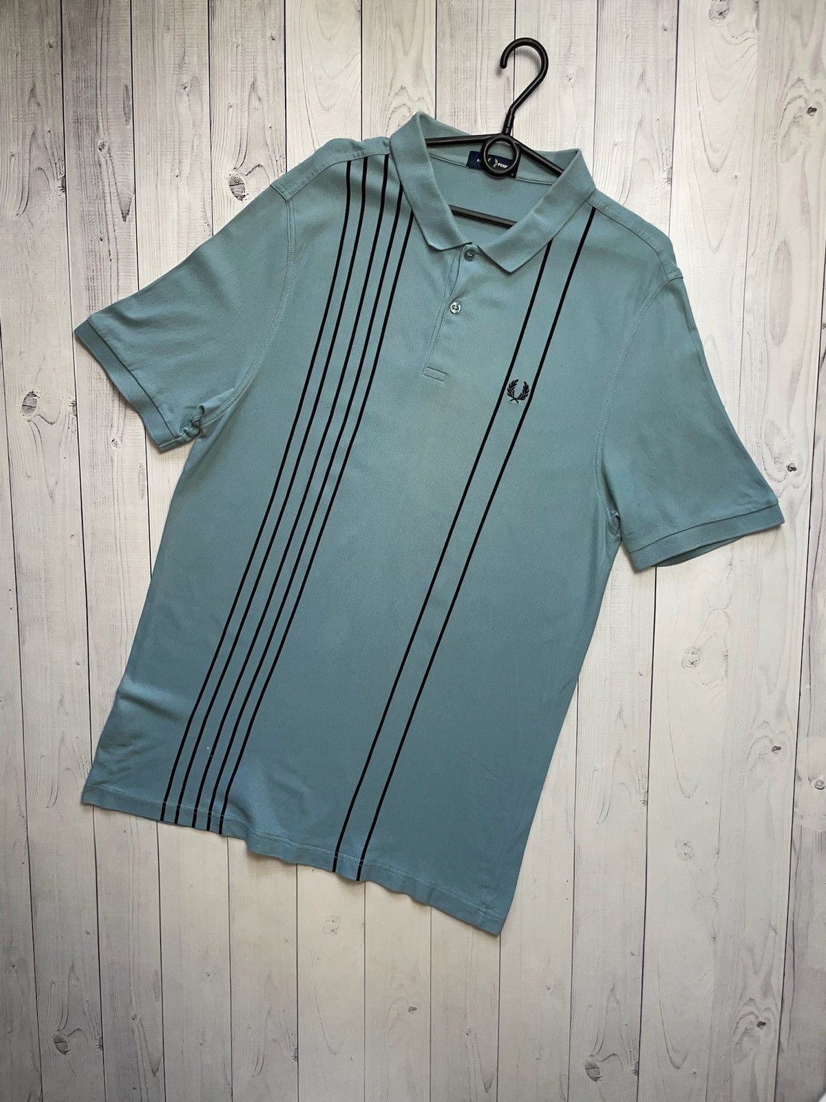Fred Perry × Vintage Vintage polo Fred Perry size XL - XXL rare blue Size US XL / EU 56 / 4 - 1 Thumbnail