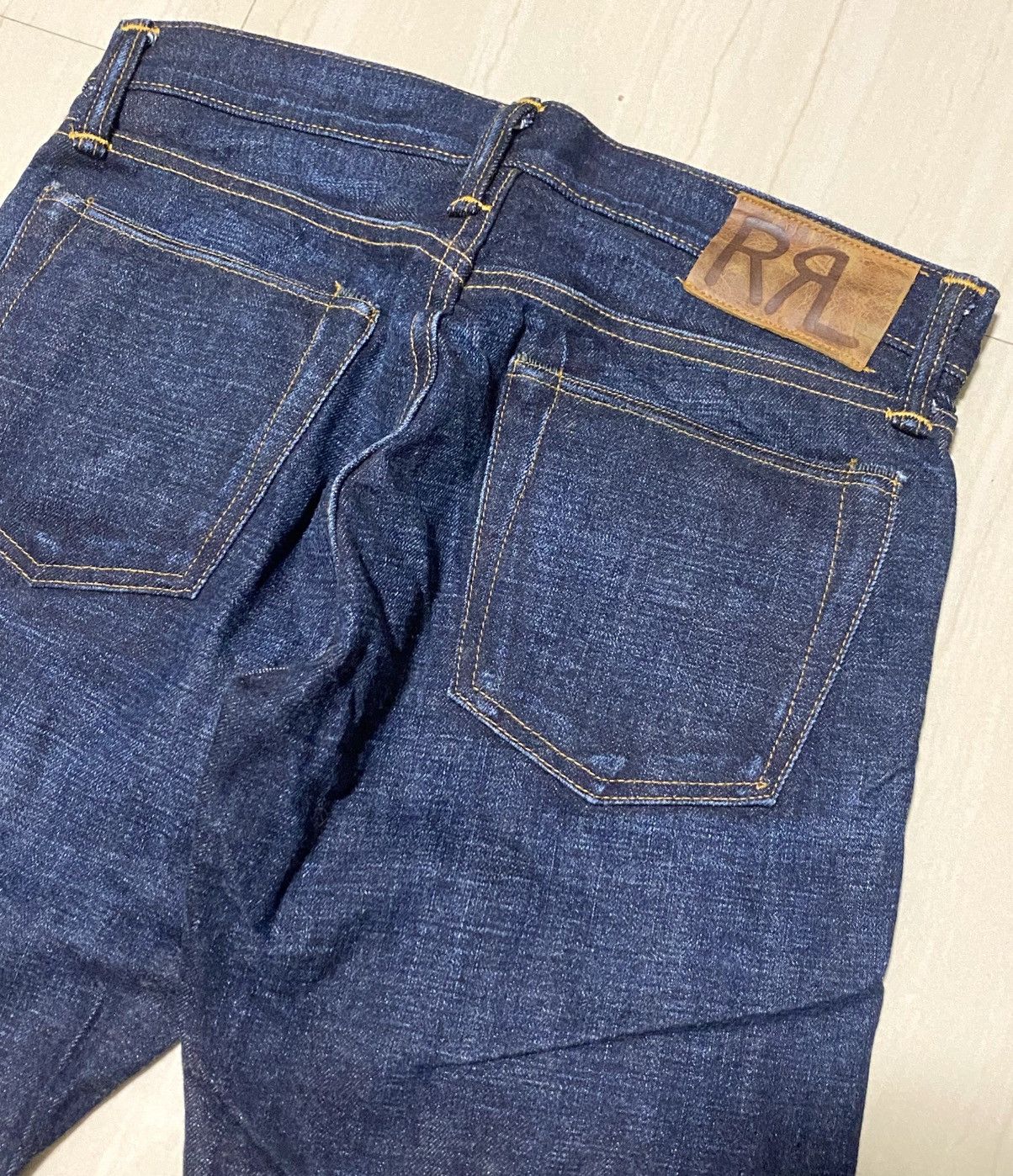 RRL Ralph Lauren RRL - Indigo Selvege Jeans Size US 30 / EU 46 - 9 Thumbnail