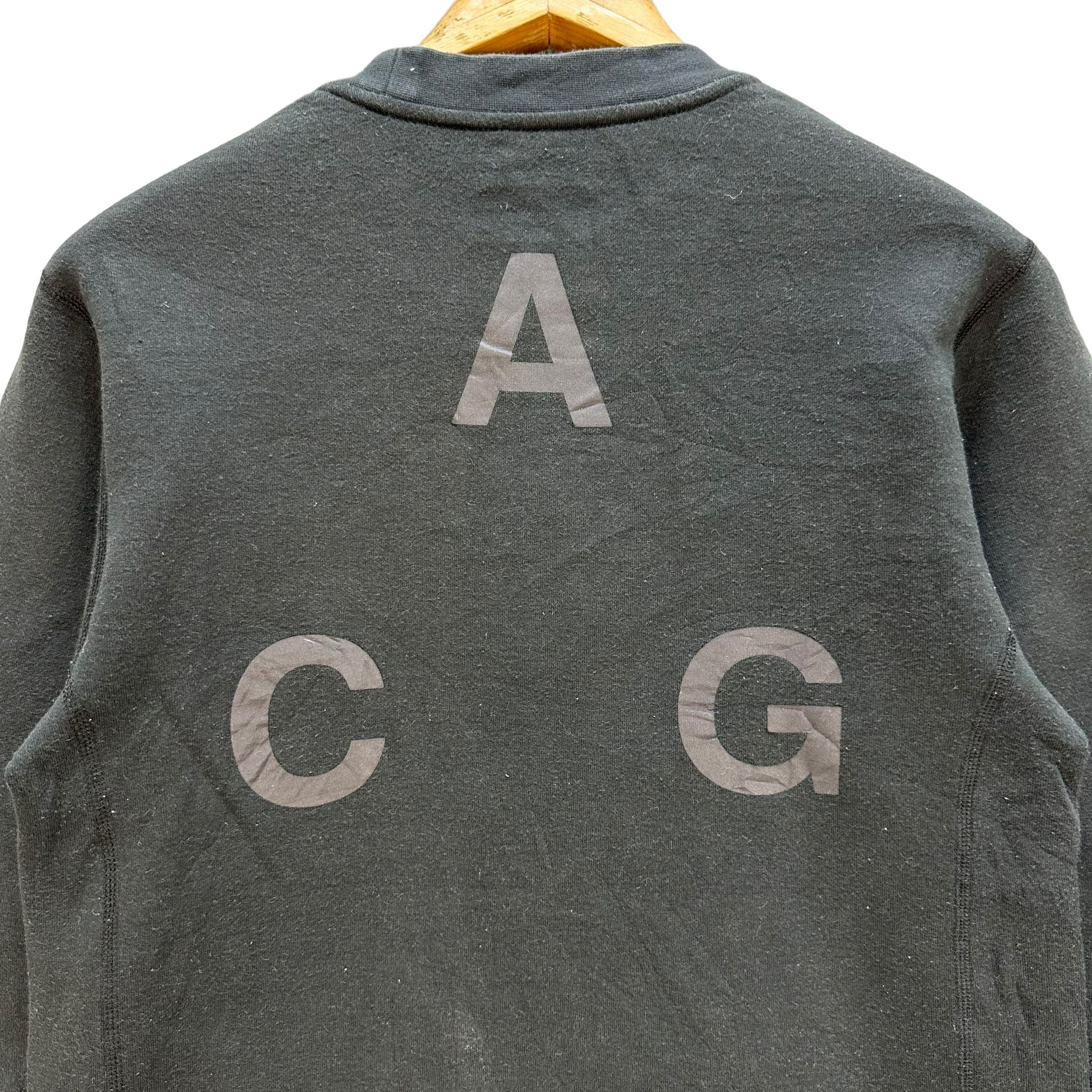 Nike NIKE ACG Big Logo Crewneck Pullover Sweater #A6-0139 Size US XS / EU 42 / 0 - 2 Thumbnail