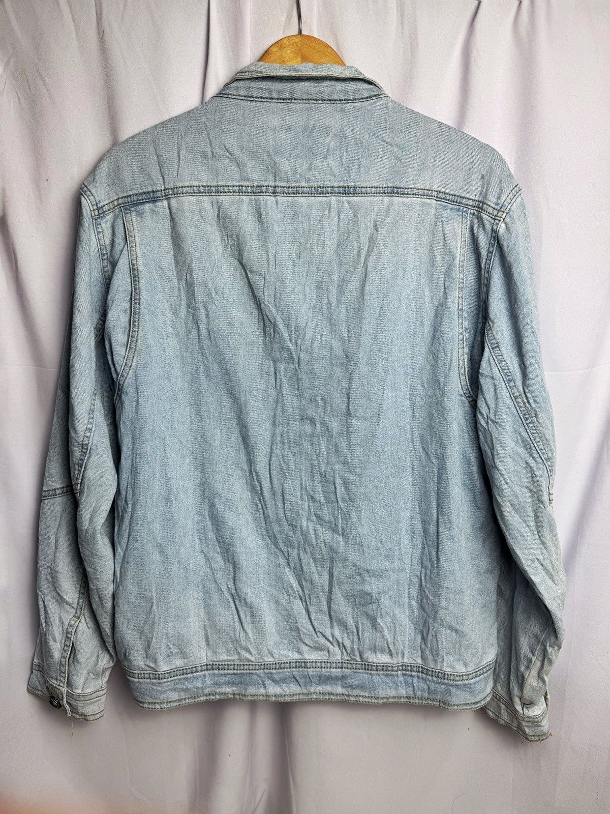 If Six Was Nine × Japanese Brand × Le Grande Bleu (L.G.B.) Japanese Gear Trex Soft Denim Jacket Size US L / EU 52-54 / 3 - 3 Thumbnail