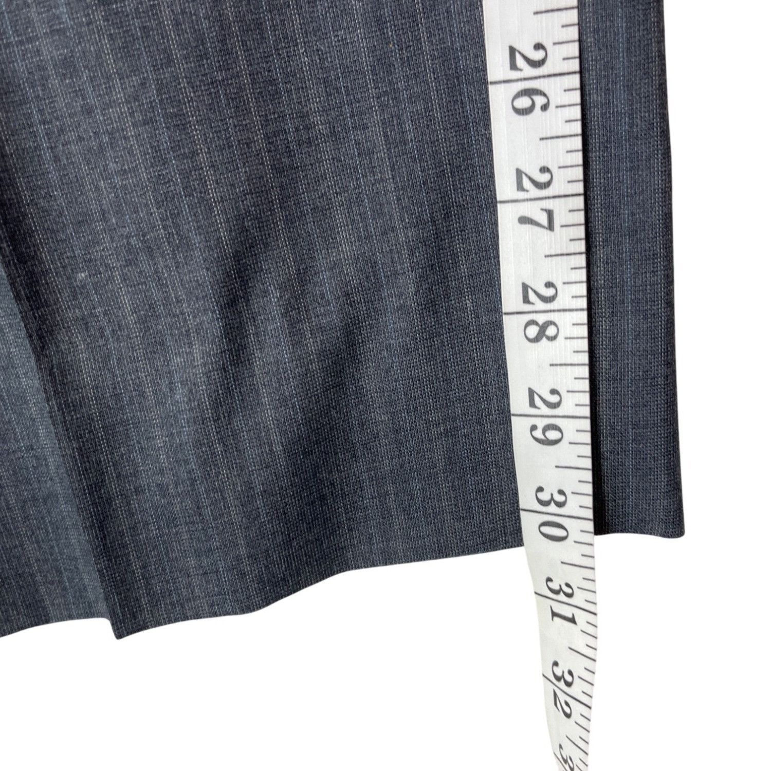 Other Mens Gray Pinstripe Two-Piece Suit 100% Wool Classic Fit Jac Size 44R - 18 Thumbnail