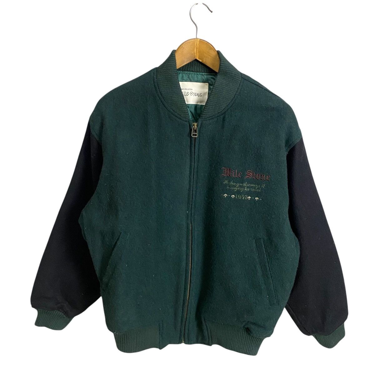 Milestone × Vintage Milestone varsity wool jacket Size US L / EU 52-54 / 3 - 1 Thumbnail