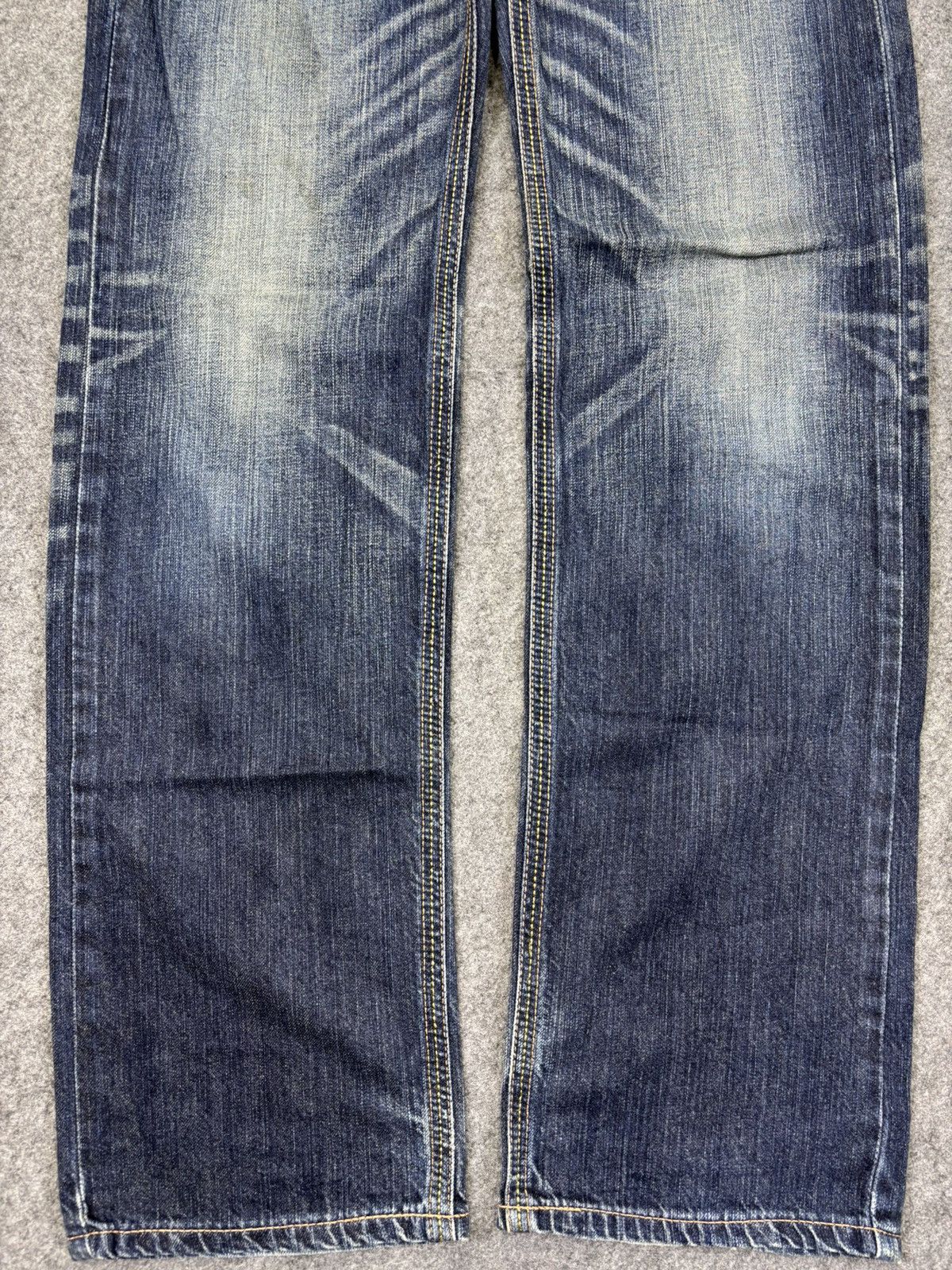 Edwin 💥Sick Fades Style💥Edwin Navajo Motive Wide Denim F996 Size US 28 / EU 44 - 4 Thumbnail