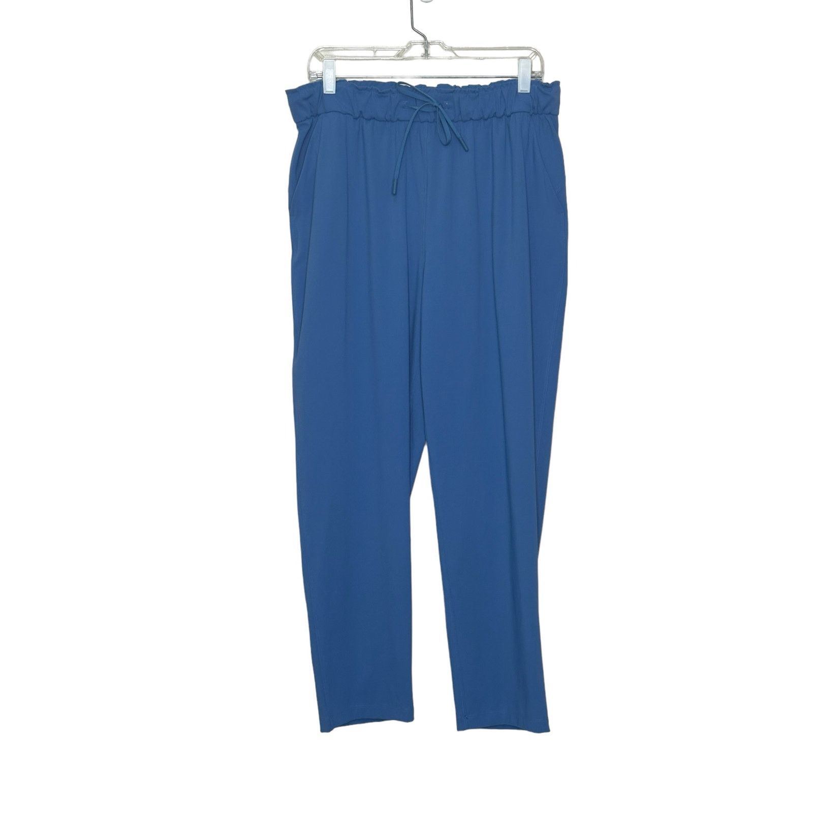 Lululemon Lululemon blue stretch high rise pull on pants size 12 Size 34" / US 12 / IT 48 - 11 Thumbnail