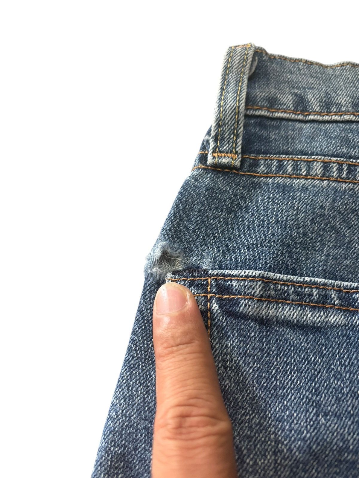 Levi's × Levi's Vintage Clothing × Vintage Y2k Levi’s Big E Lot 505 Faded Straight Cut Denim Jeans Size US 31 - 12 Thumbnail