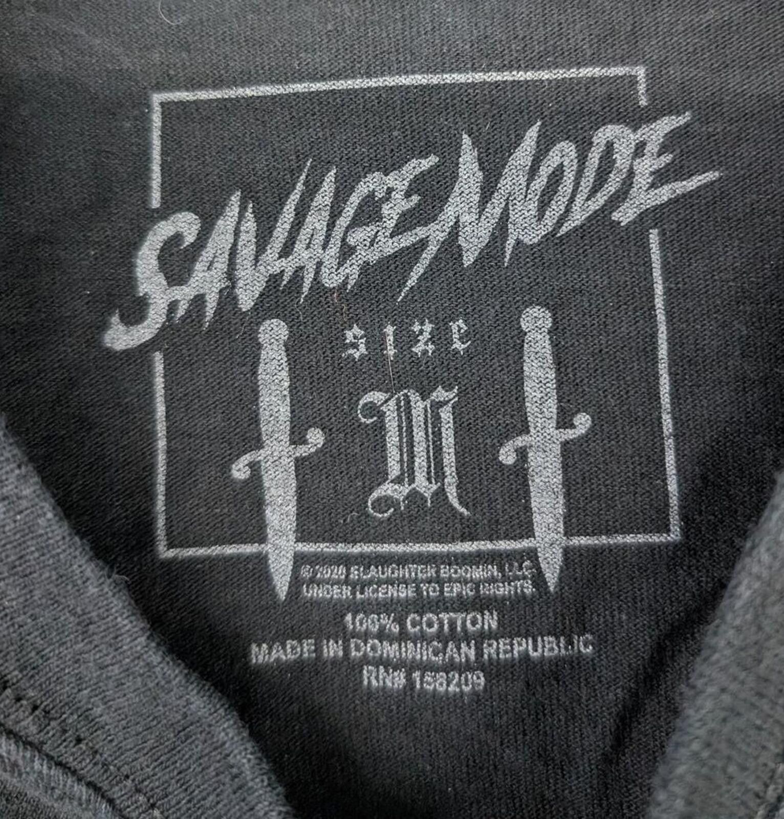 October's Very Own 21 Savage and Metro Boomin Savage Mode 2 Album promo T-shirt Size US M / EU 48-50 / 2 - 4 Thumbnail