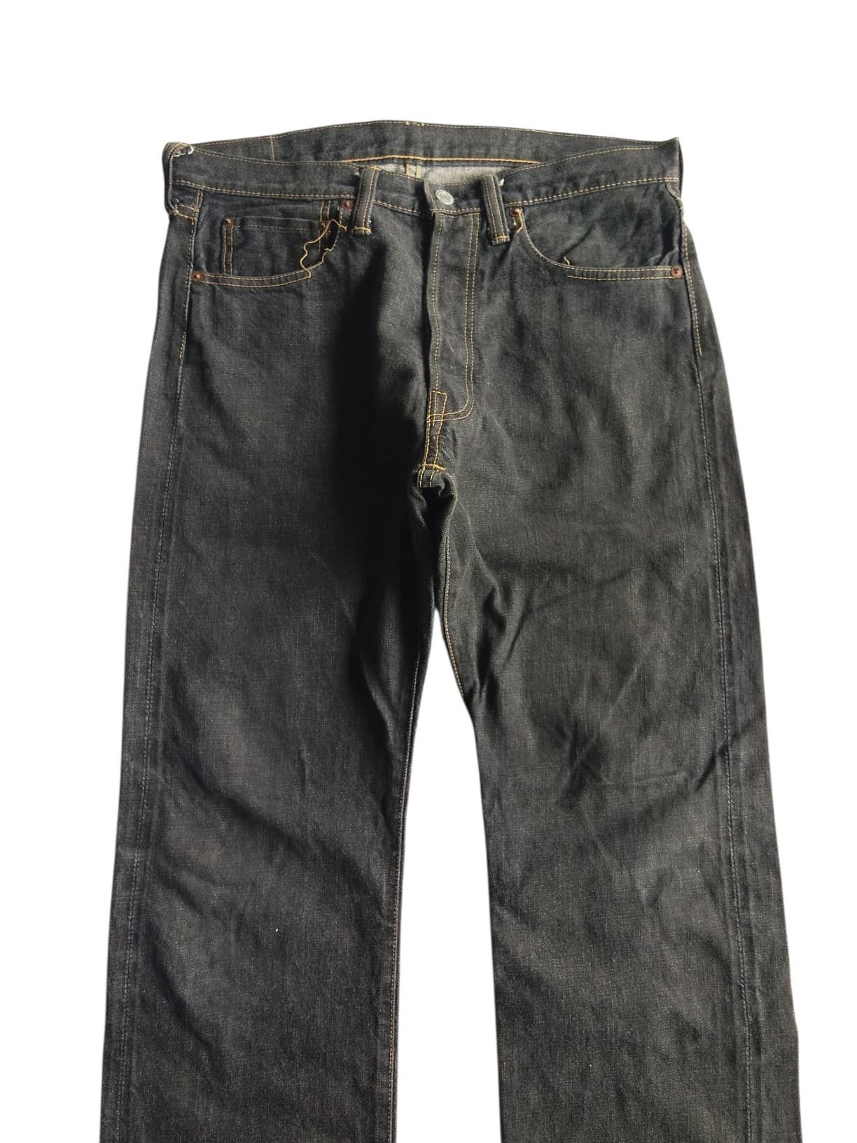 Kapital FAB FOUR 5109XX SELVEDGE SKULL BUTTON FLY RAW JAPANESE DENIM Size US 32 / EU 48 - 7 Thumbnail