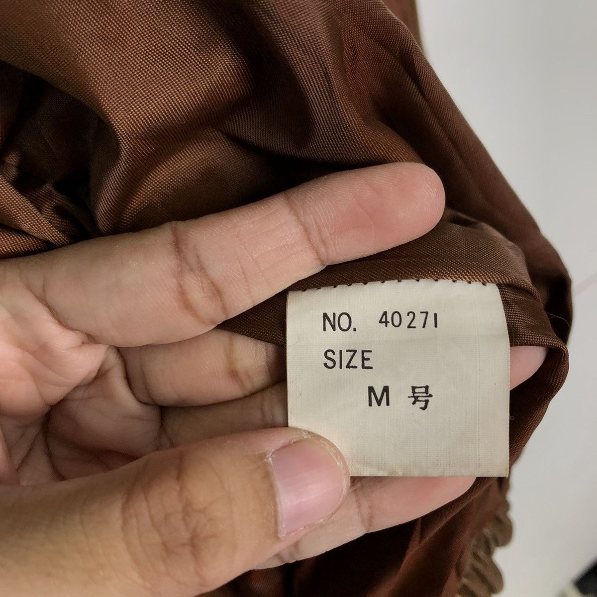Japanese Brand VINTAGE PARACHUTE LEATHER JACKET HARAJUKU MOTHER ISSEYMIYAKE Size US M / EU 48-50 / 2 - 13 Thumbnail