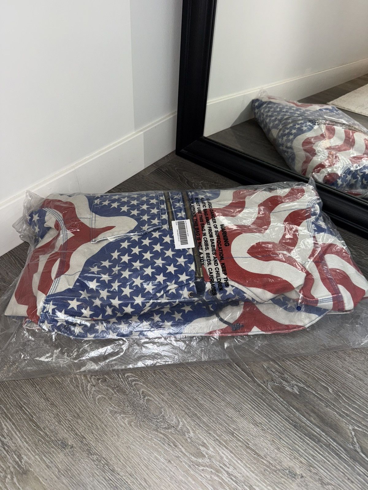 Supreme Supreme Flag Quilted Hooded Work Jacket Size US L / EU 52-54 / 3 - 5 Thumbnail
