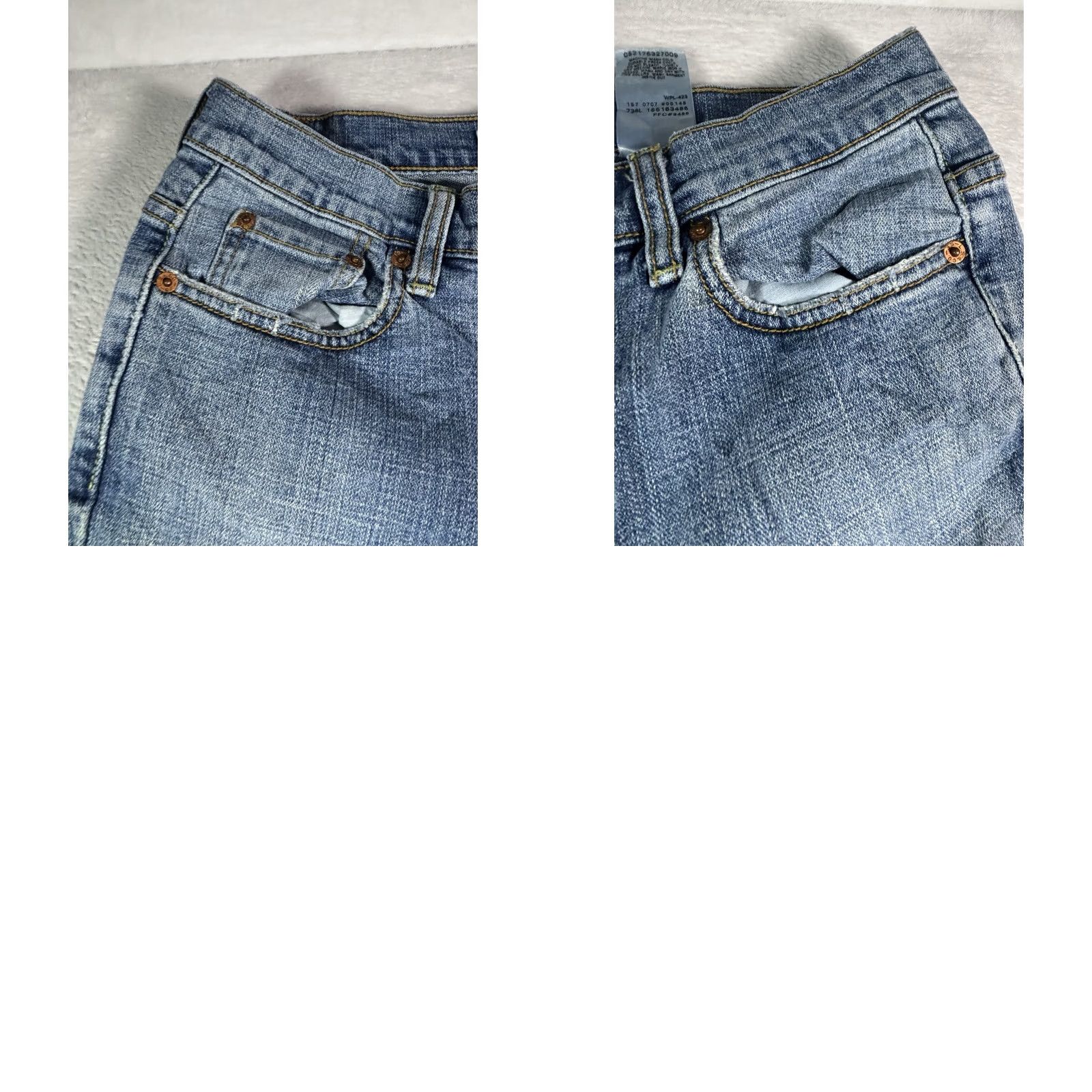 Levi's VINTAGE Levi's 515 Jeans Women's Regular Size 6 Bootcut Denim Blue Medium Wash 28in Inseam 5-Pocket Size 28" / US 6 / IT 42 - 10 Thumbnail