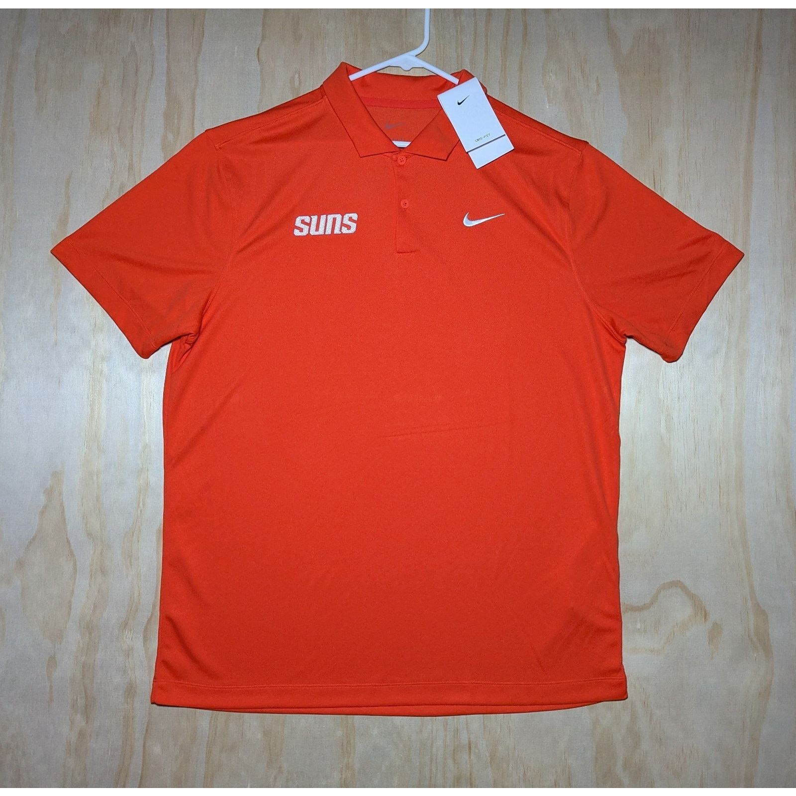 Nike Nike Men's Large Polo Shirt Phoenix Suns Orange Dri-Fit NBA Size US L / EU 52-54 / 3 - 1 Thumbnail