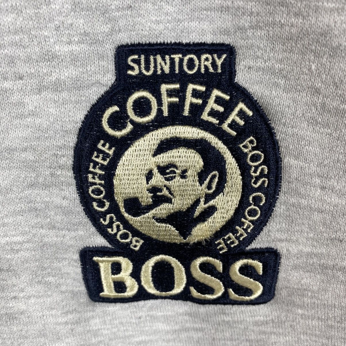 Vintage Vintage Suntory Coffee Boss Half Zip Pullover Sweatshirt Size US L / EU 52-54 / 3 - 7 Thumbnail