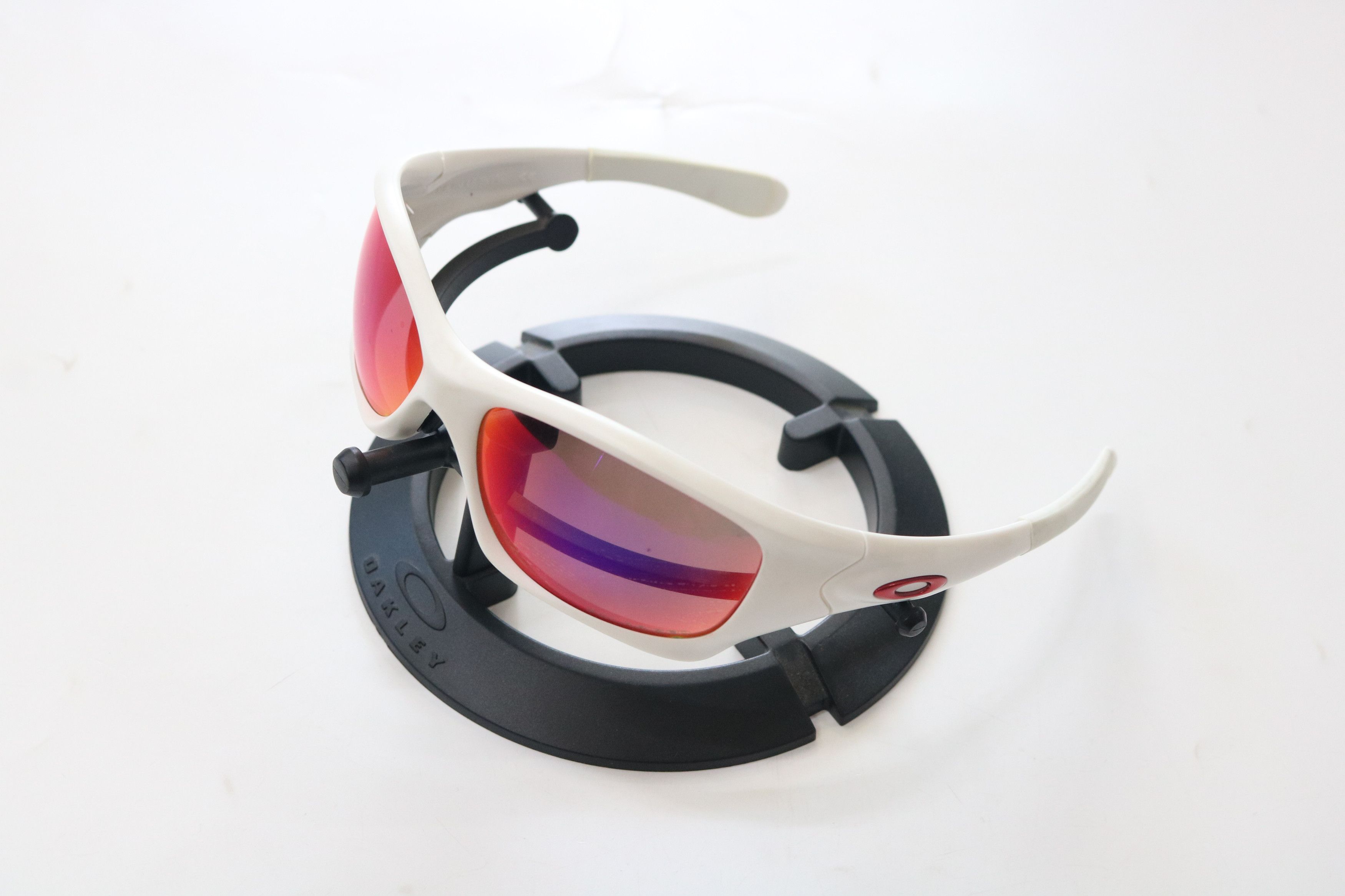 Oakley OAKLEY Pit Bull Matte White / OO Red Iridium Sunglasses Size ONE SIZE - 5 Thumbnail