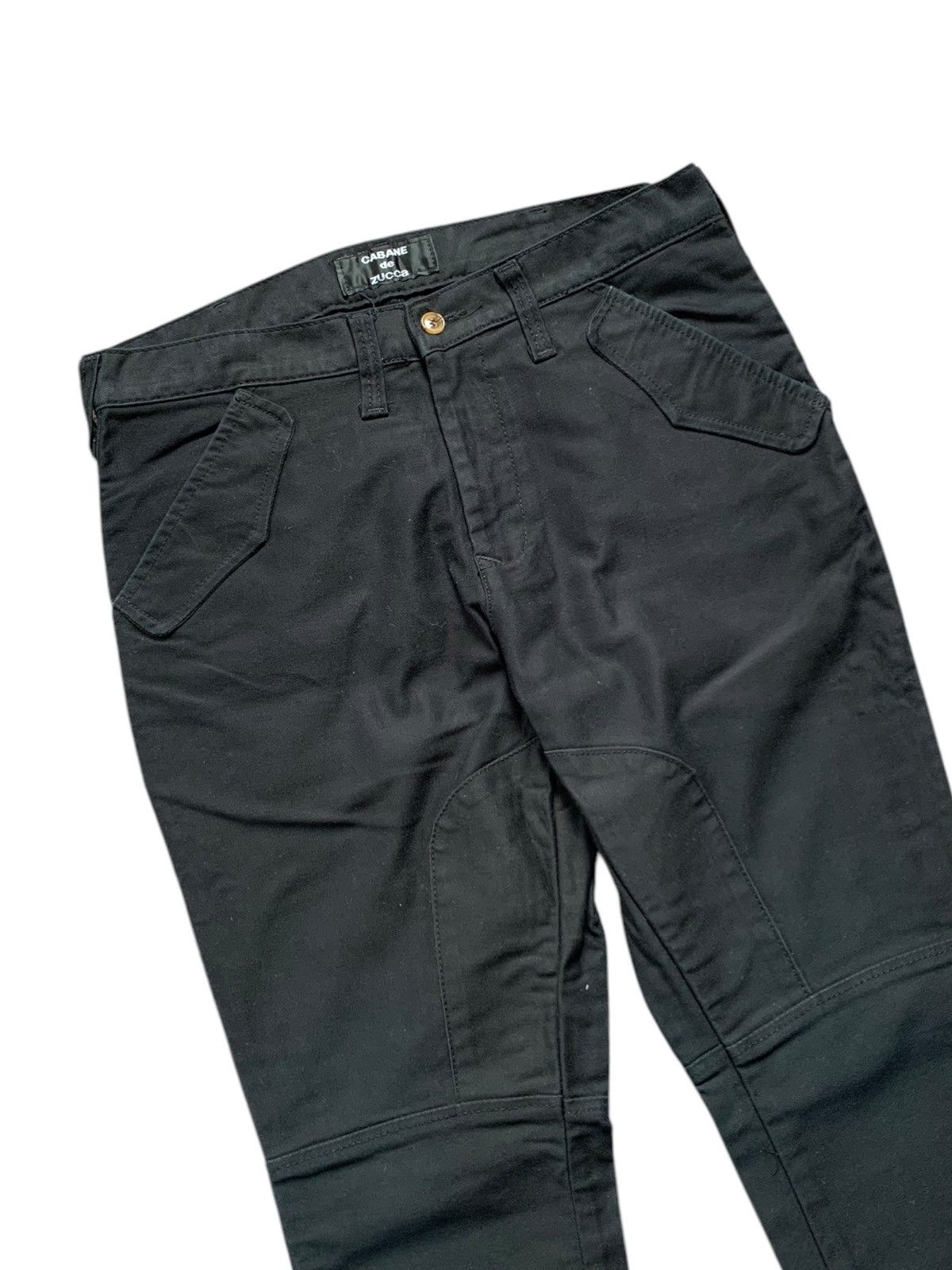 Issey Miyake Bikers Cabane de zucca black issey miyake pants Size US 32 / EU 48 - 2 Thumbnail