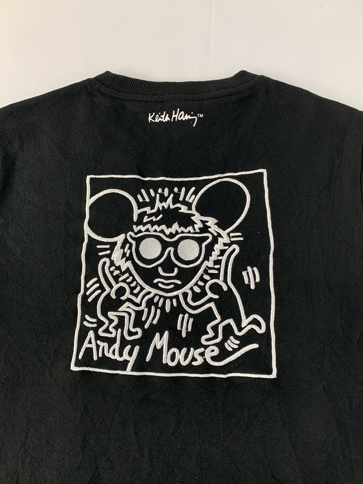 Keith Haring Keith Haring X Andy Mouse Box Logo Pop Art Pullover Style Size US M / EU 48-50 / 2 - 5 Thumbnail