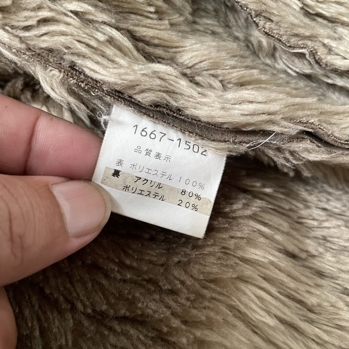 Isamu Katayama Backlash Japanese Raika Style Faux Suede Sherpa Jacket vkei style Size US S / EU 44-46 / 1 - 6 Thumbnail