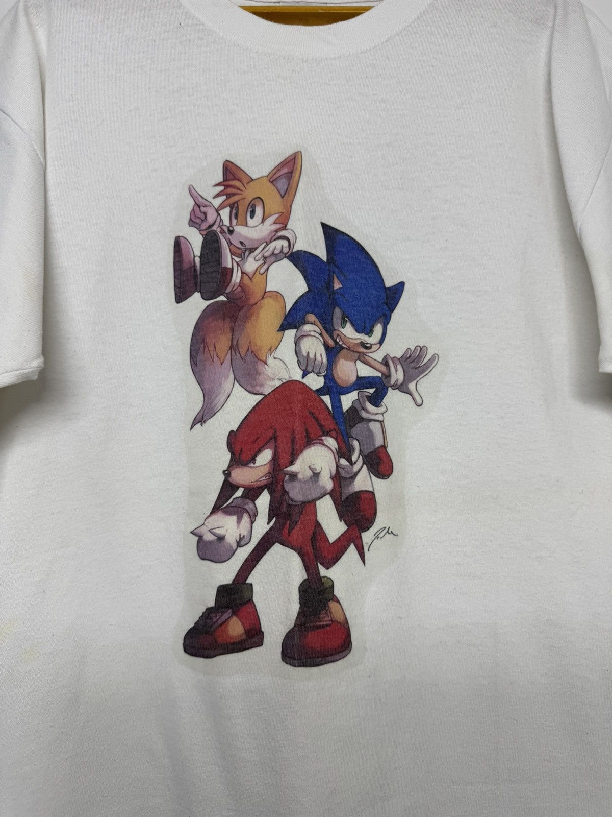 Fruit Of The Loom VINTAGE SONIC THE HEDGEHOG GRAPHIC TEE Size US L / EU 52-54 / 3 - 2 Thumbnail