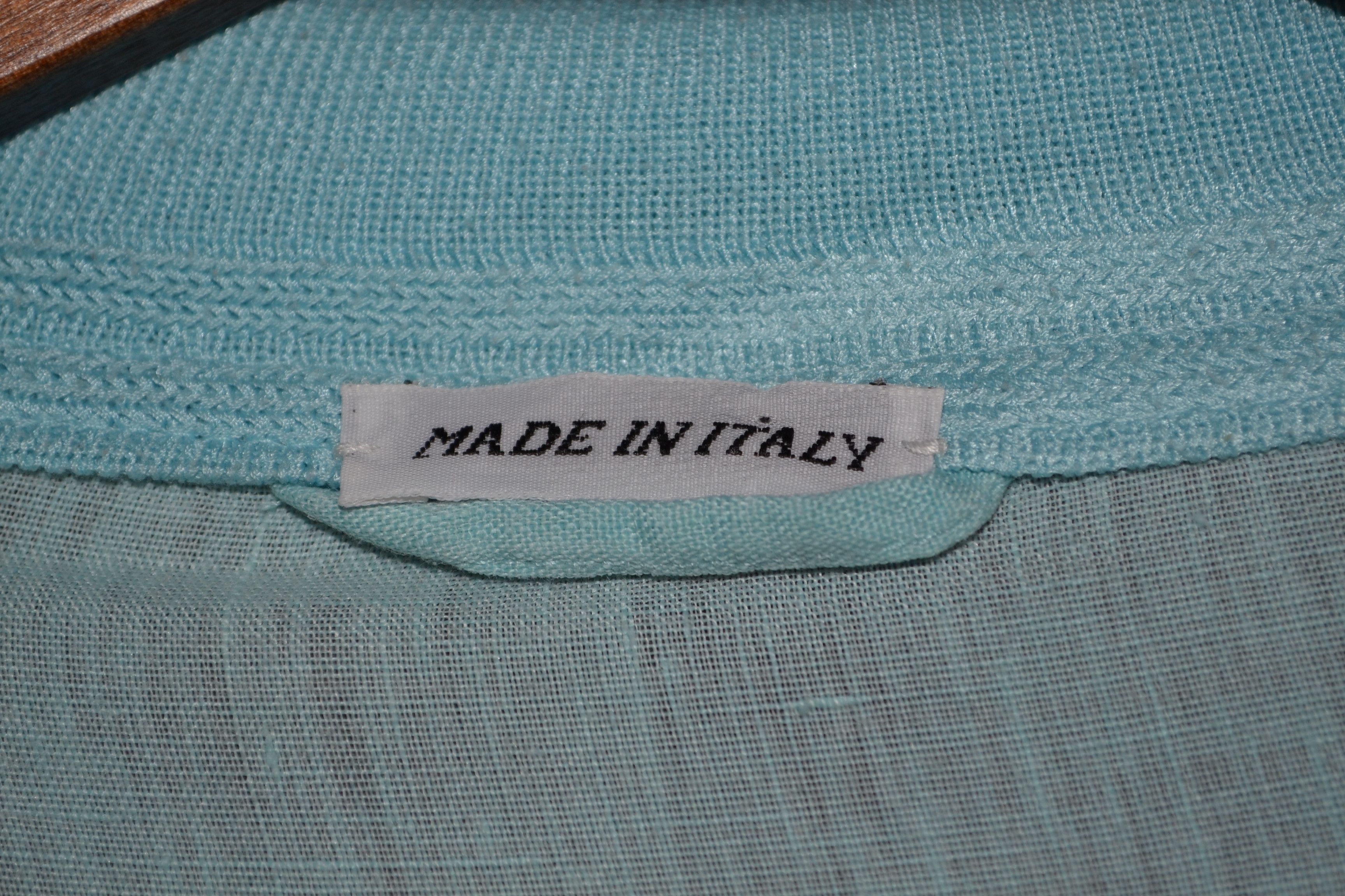 Brioni Brioni Vintage Light Blue Linen Bomber Flight Jacket XL Size US XL / EU 56 / 4 - 13 Thumbnail