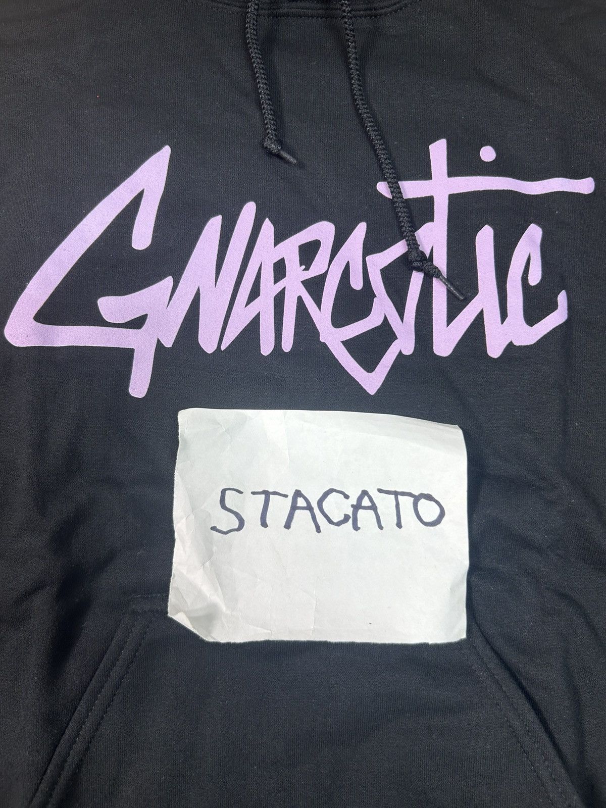 Gnarcotic × Rap Tees Gnarcotic Lil Gnar Logo Hoodie Black/Pink Size US S / EU 44-46 / 1 - 3 Thumbnail