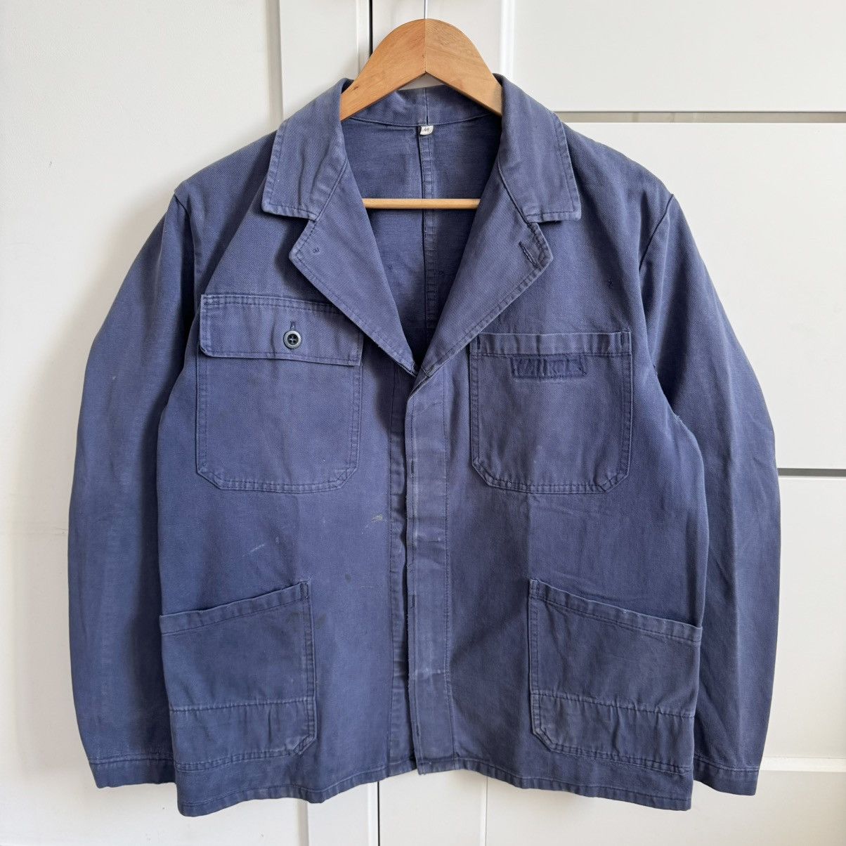 Le Laboureur × Vintage French vintage works short faded